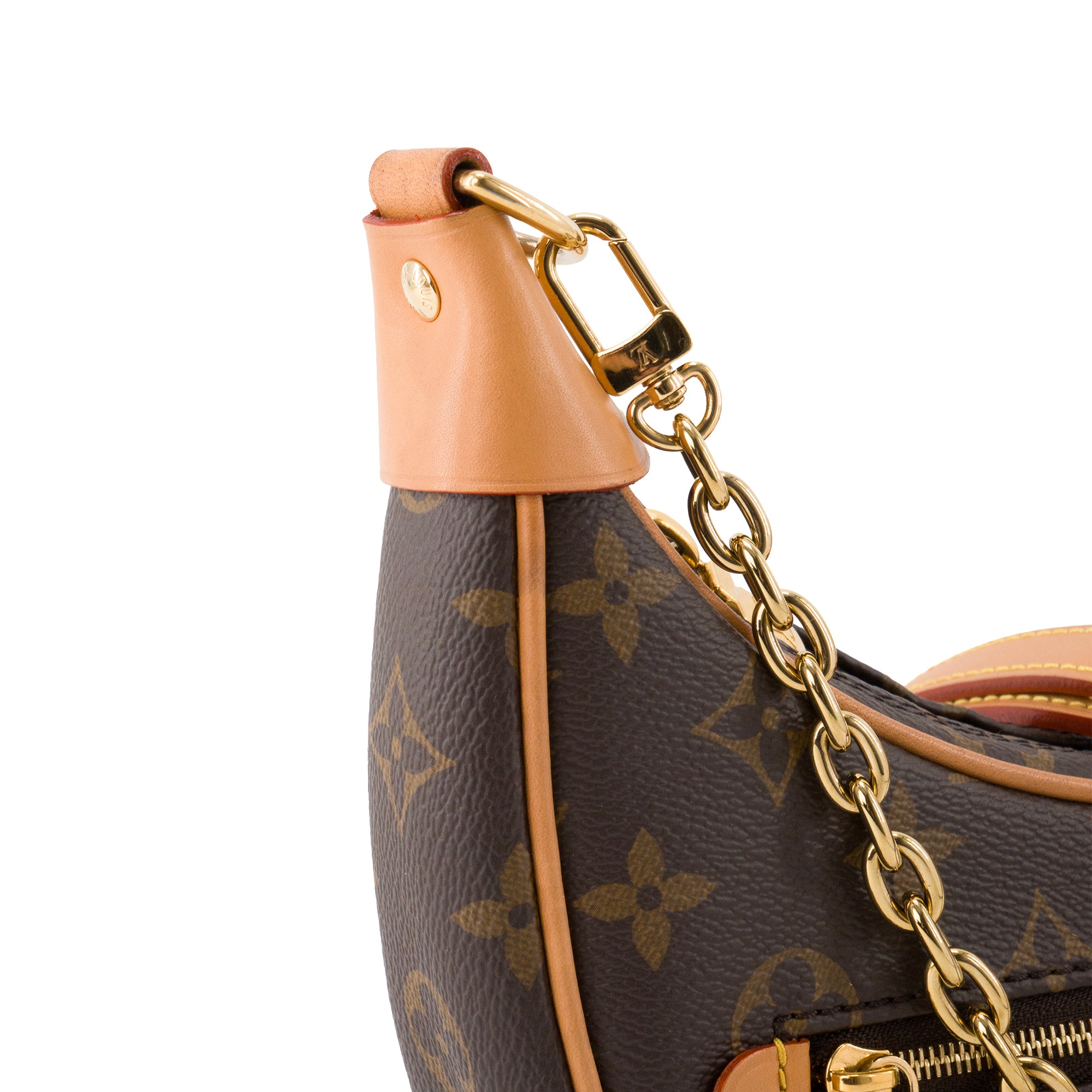 LOUIS VUITTON - Sac à bandoulière Loop Louis Vuitton en toile enduite monogrammée