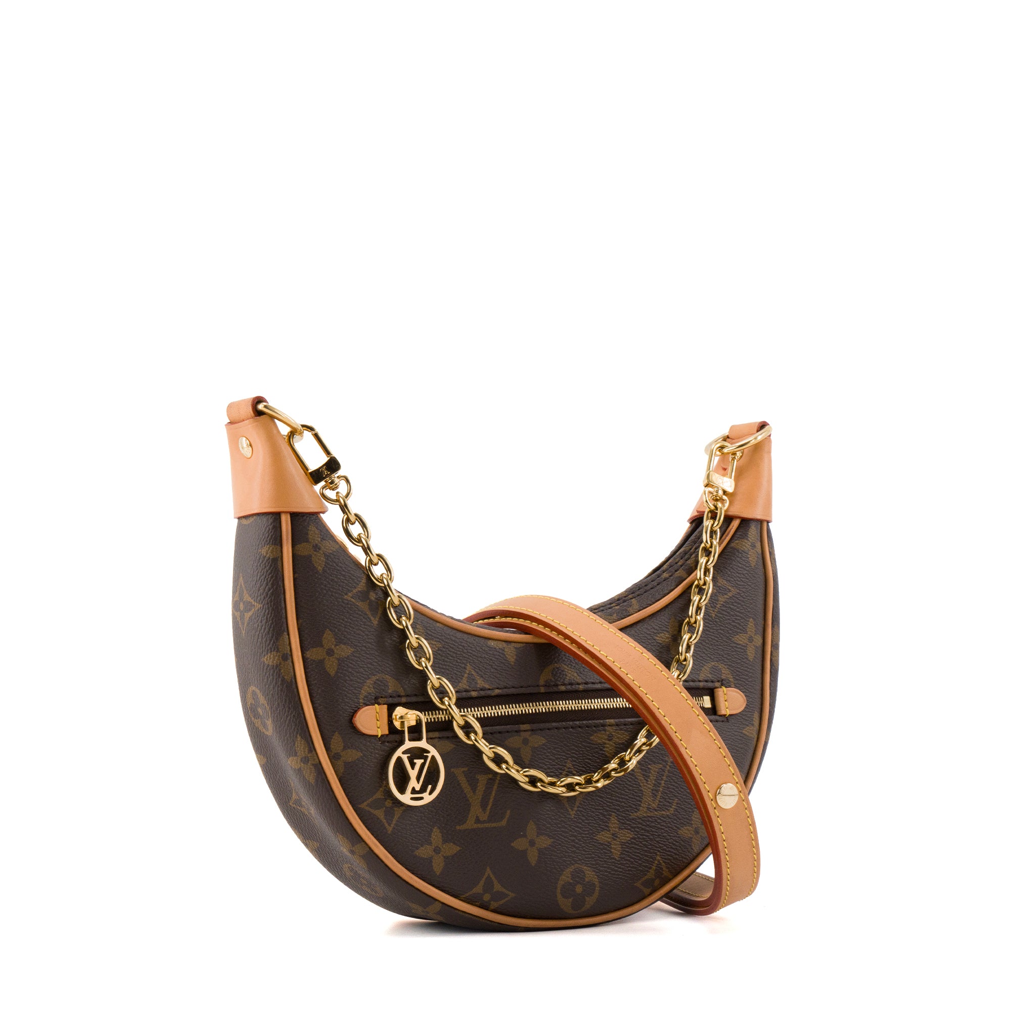 LOUIS VUITTON - Sac à bandoulière Loop Louis Vuitton en toile enduite monogrammée