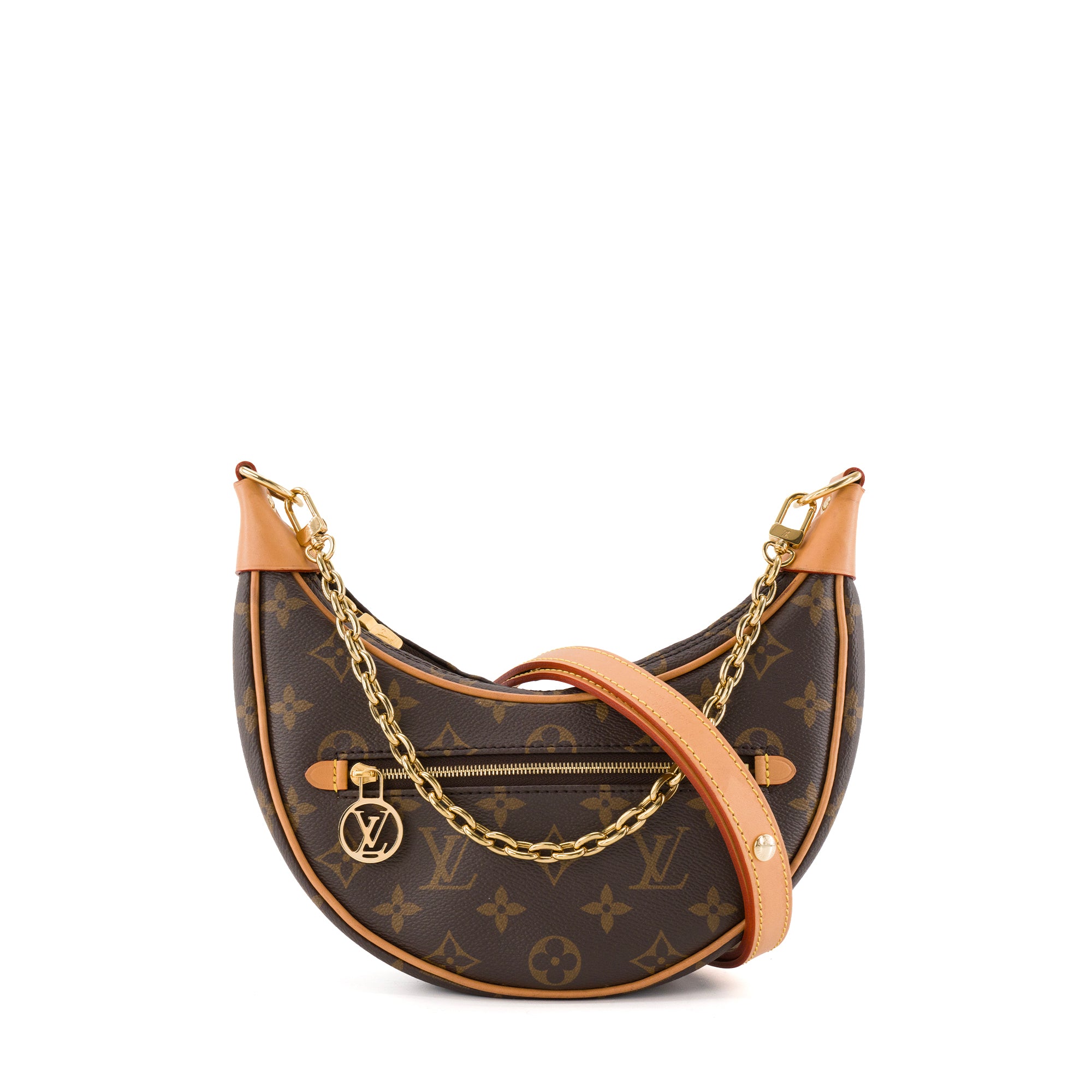 LOUIS VUITTON - Sac à bandoulière Loop Louis Vuitton en toile enduite monogrammée