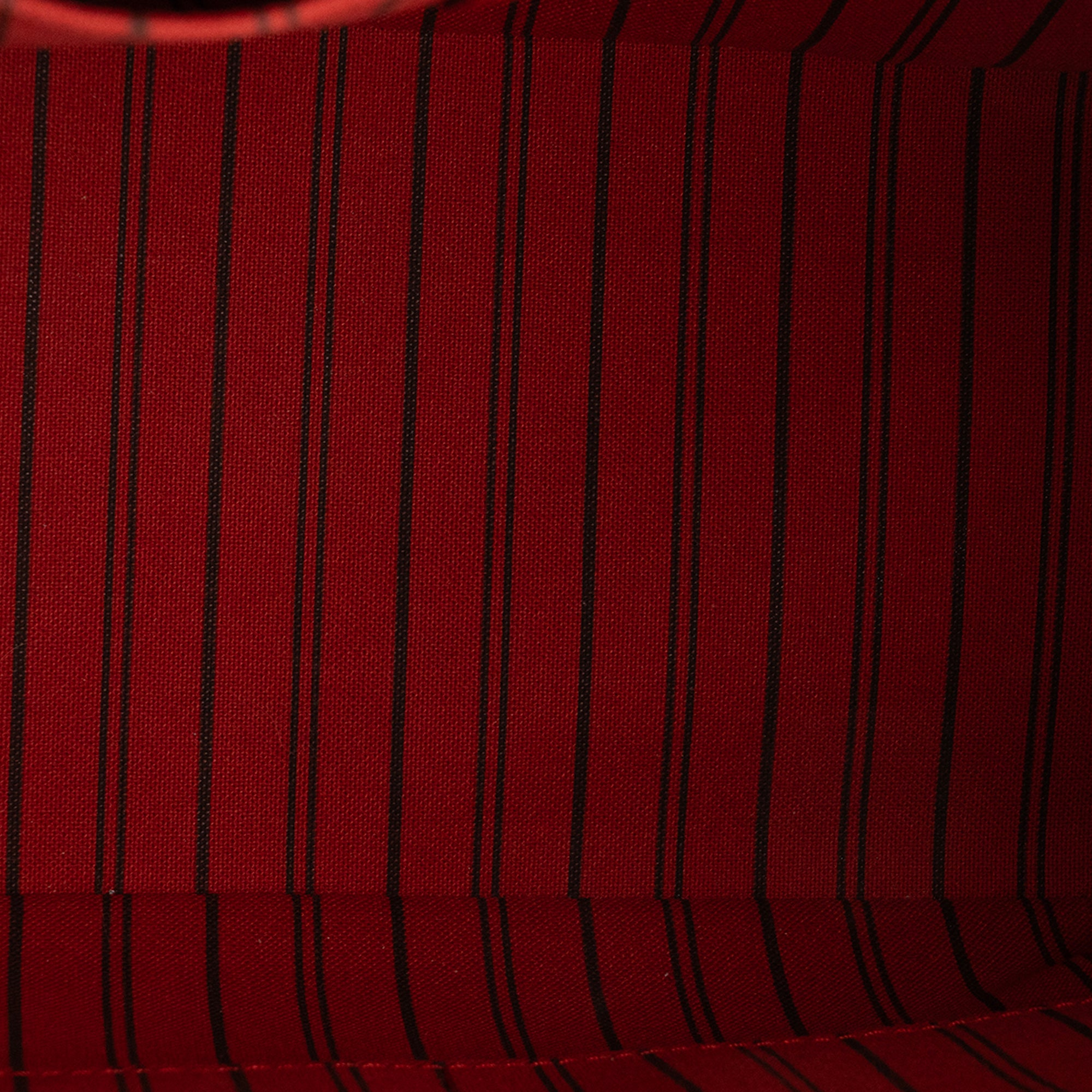 LOUIS VUITTON - Sac à bandoulière Mazarine Louis Vuitton en cuir empreinte rouge
