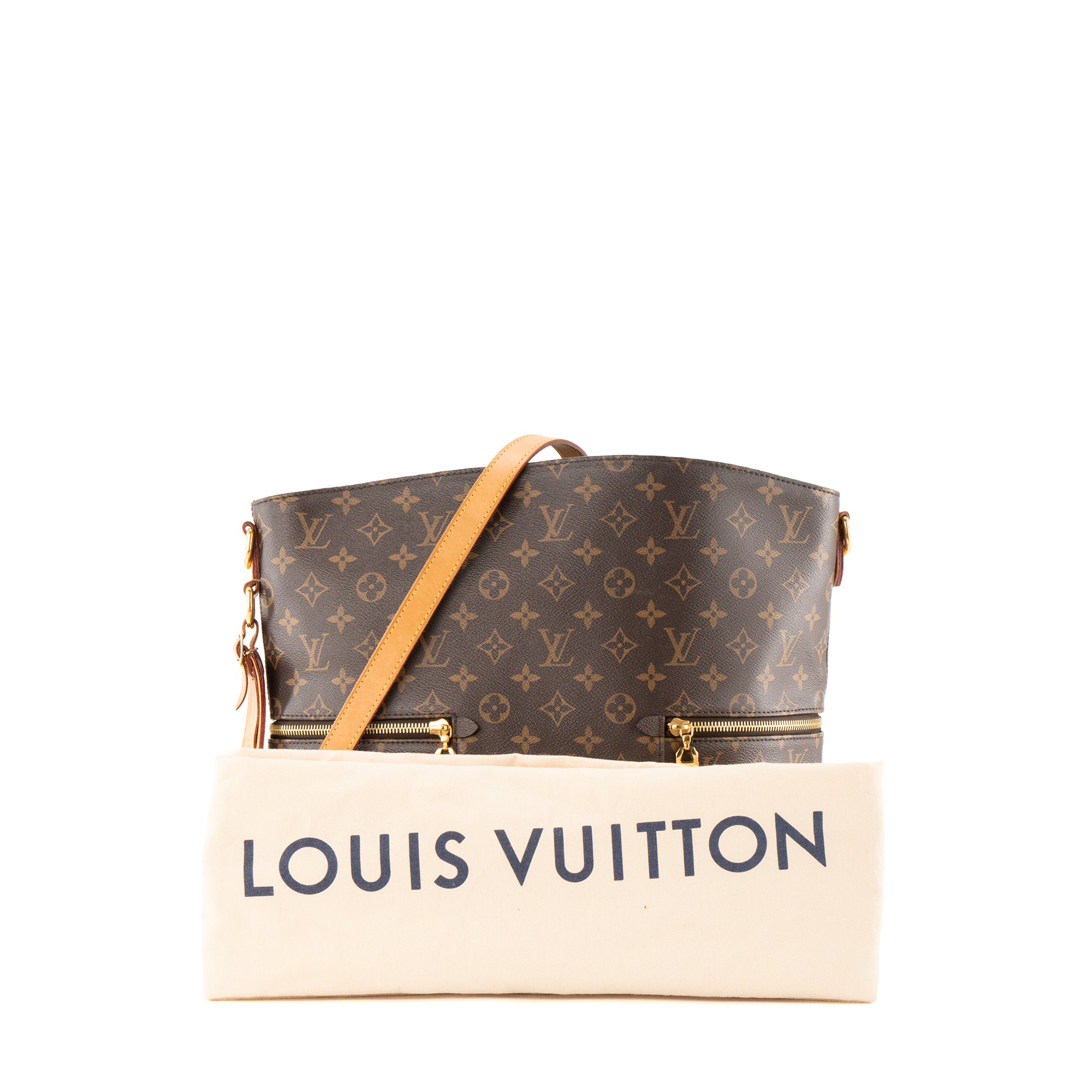 LOUIS VUITTON - Sac à bandoulière Mélie Louis Vuitton en toile enduite monogrammée