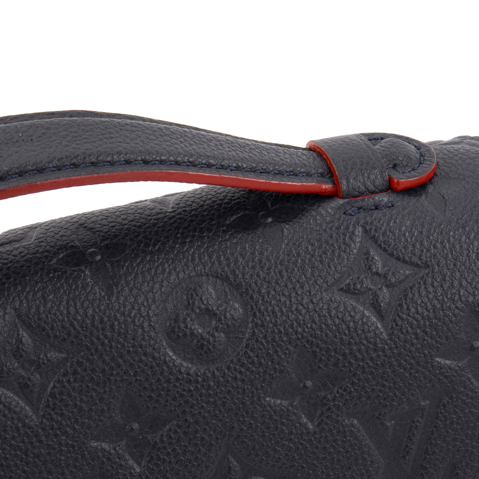 LOUIS VUITTON - Sac à bandoulière Métis Louis Vuitton en cuir empreinte bleu marine