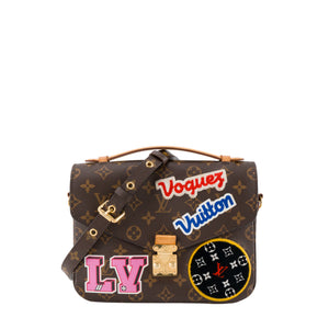 LOUIS VUITTON - Sac à bandoulière Métis Louis Vuitton en toile enduite monogrammée édition limitée Patch