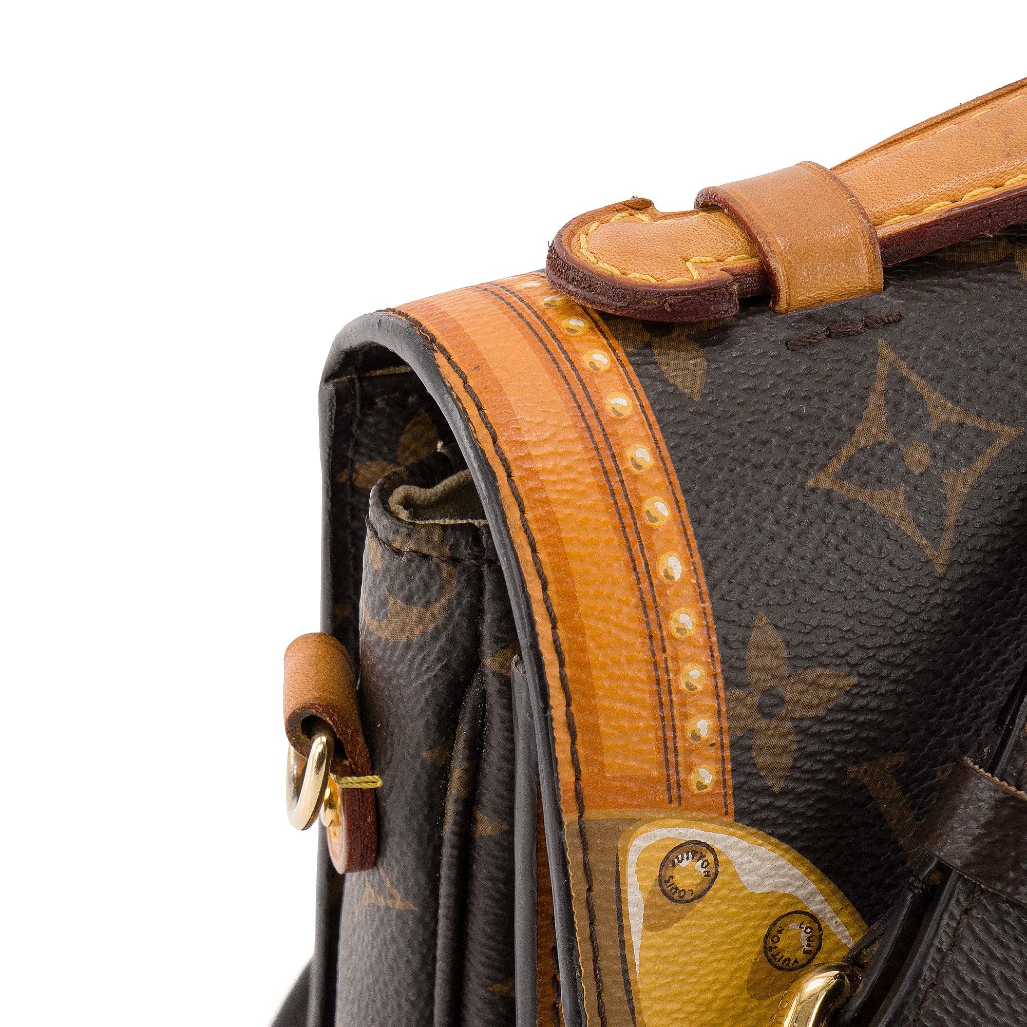 LOUIS VUITTON - Sac à bandoulière Métis Louis Vuitton en toile enduite monogrammée édition limitée Trunk