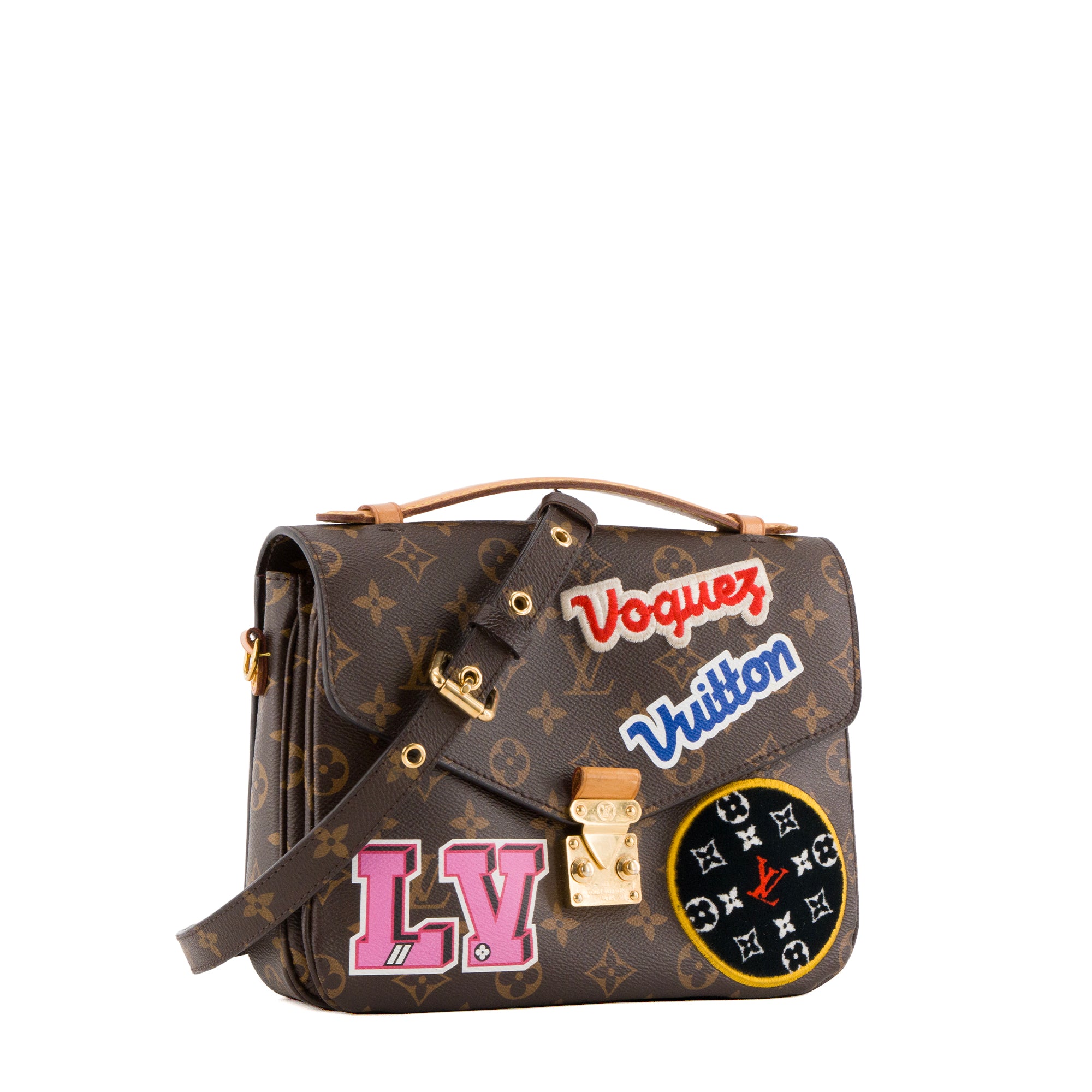 LOUIS VUITTON - Sac à bandoulière Métis Louis Vuitton en toile enduite monogrammée édition limitée Patch