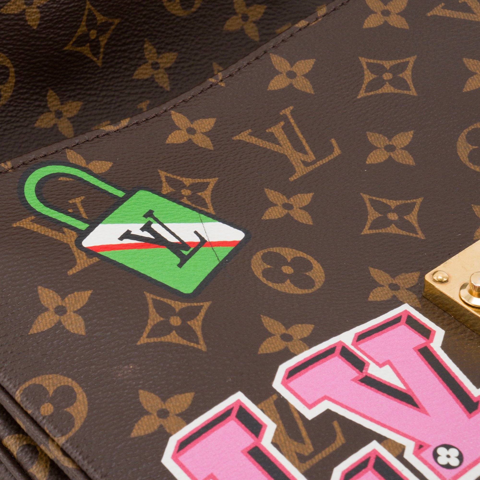 LOUIS VUITTON - Sac à bandoulière Métis Louis Vuitton en toile enduite monogrammée édition limitée Patch