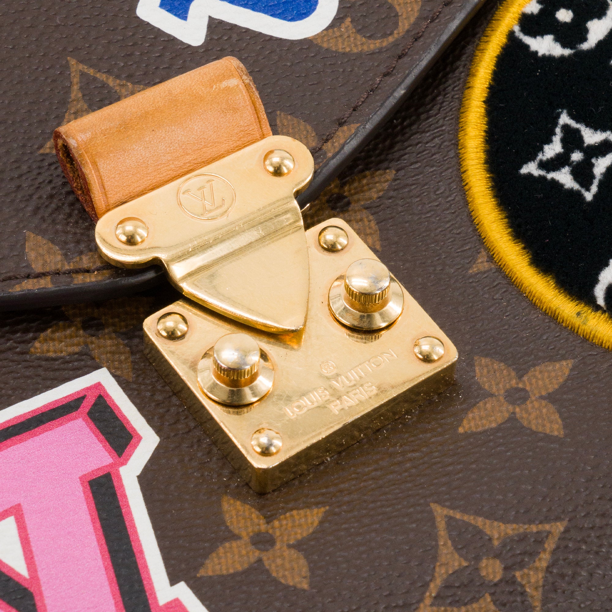 LOUIS VUITTON - Sac à bandoulière Métis Louis Vuitton en toile enduite monogrammée édition limitée Patch