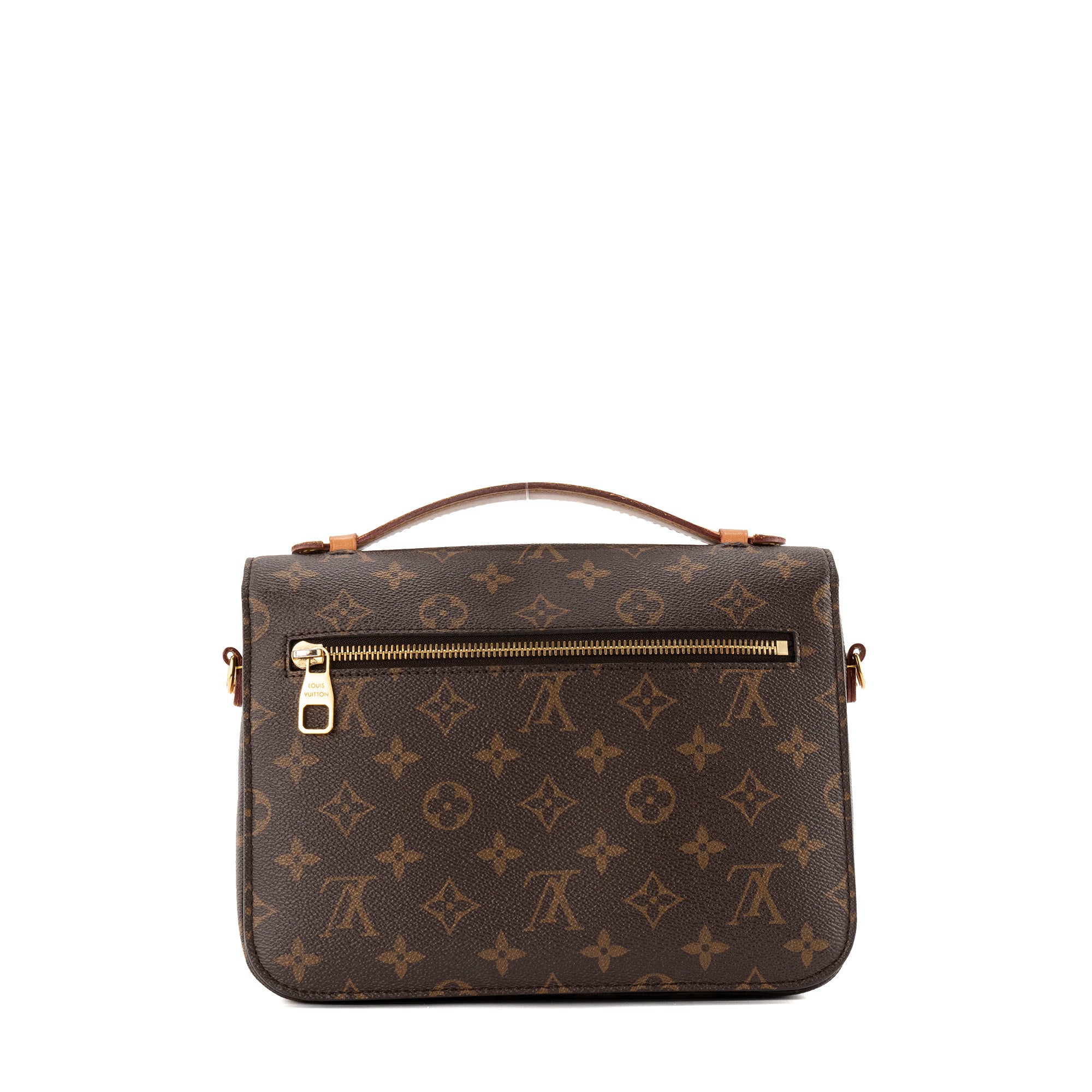 LOUIS VUITTON - Sac à bandoulière Métis Louis Vuitton en toile enduite monogrammée marron