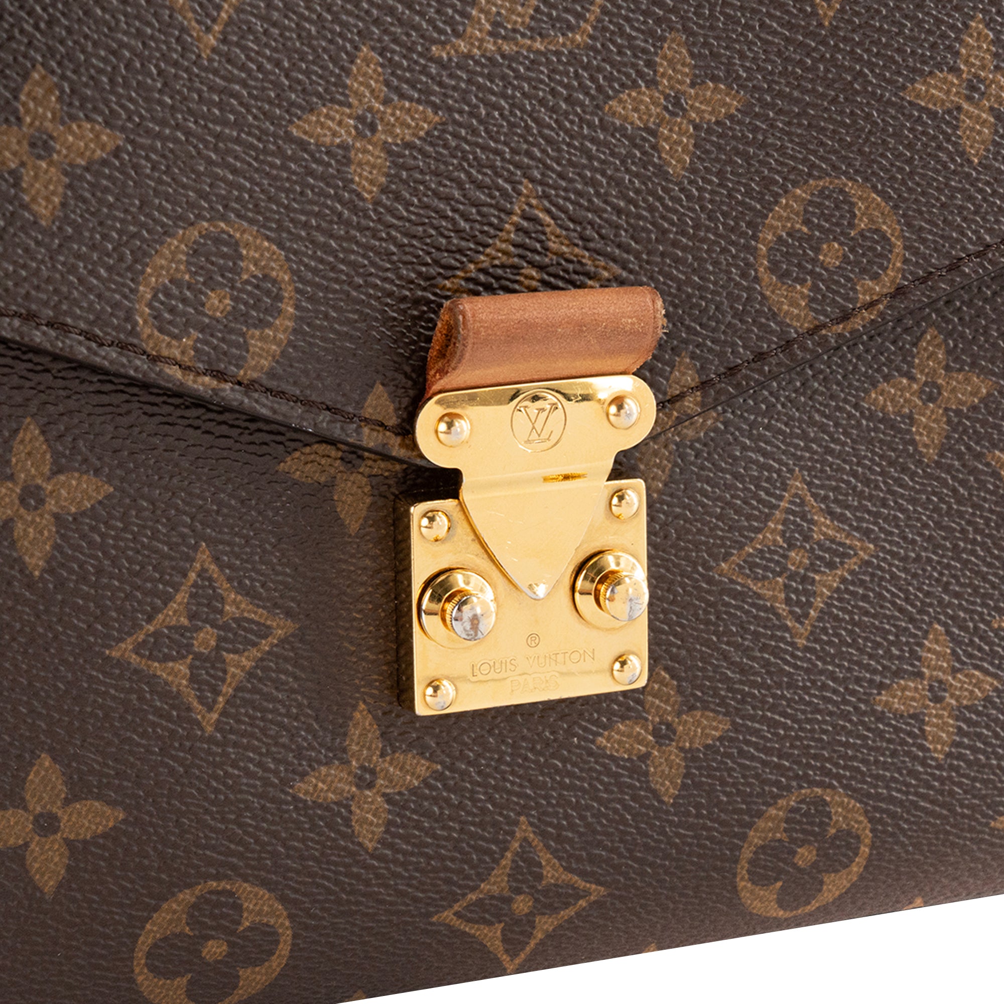 LOUIS VUITTON - Sac à bandoulière Métis Louis Vuitton en toile enduite monogrammée marron