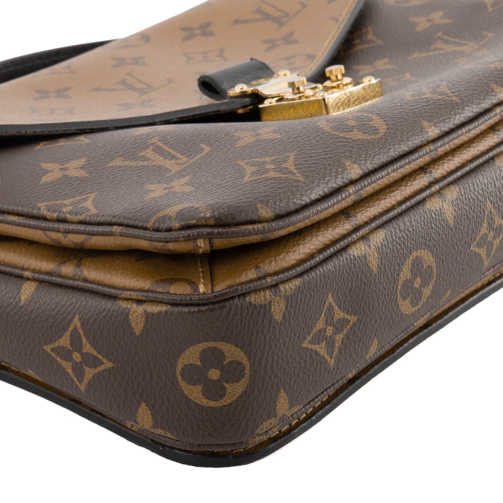 LOUIS VUITTON - Sac à bandoulière Métis Louis Vuitton en toile enduite monogrammée reverse