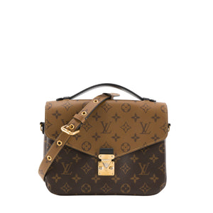 LOUIS VUITTON - Sac à bandoulière Métis Louis Vuitton en toile enduite monogrammée reverse