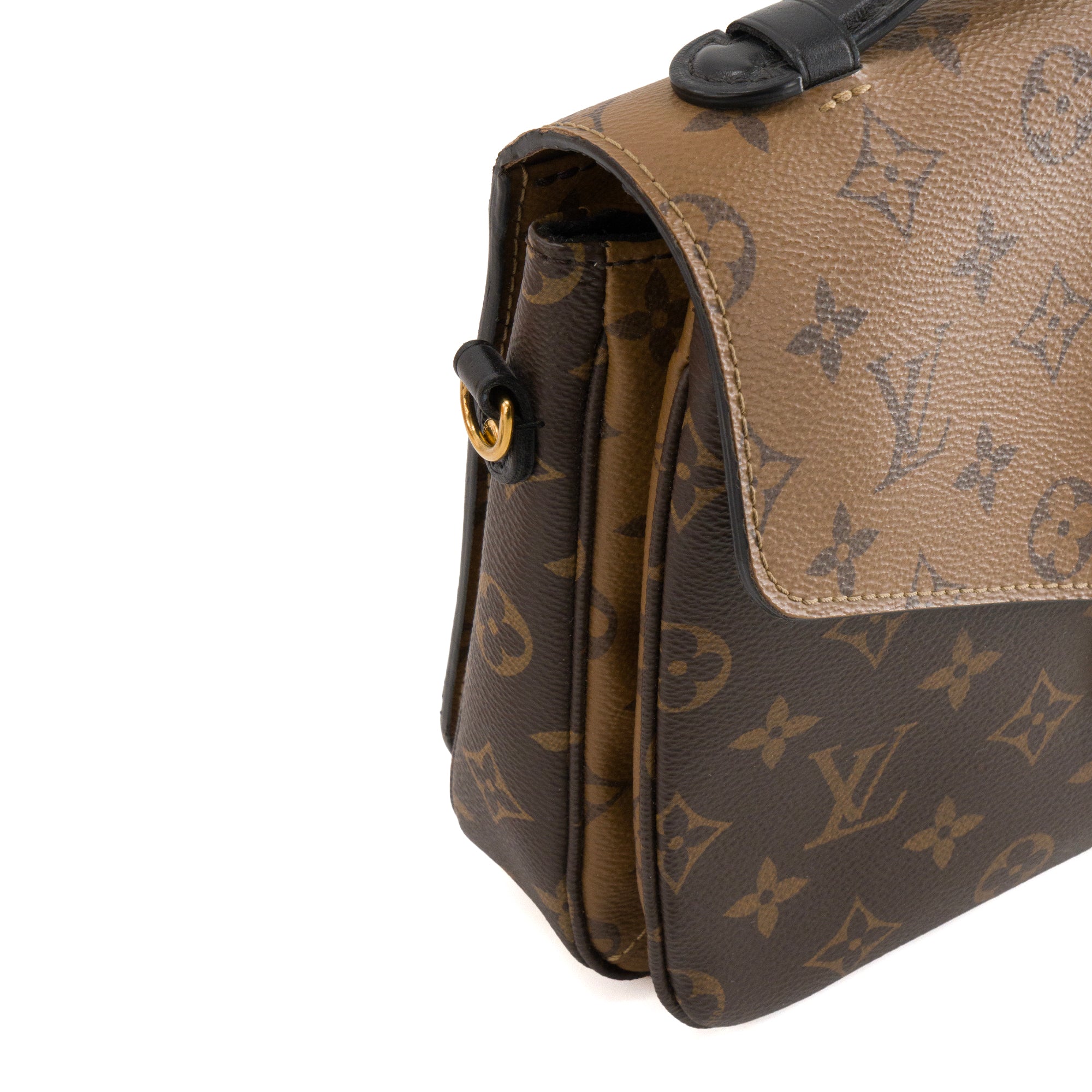 LOUIS VUITTON - Sac à bandoulière Métis Louis Vuitton en toile enduite monogrammée reverse