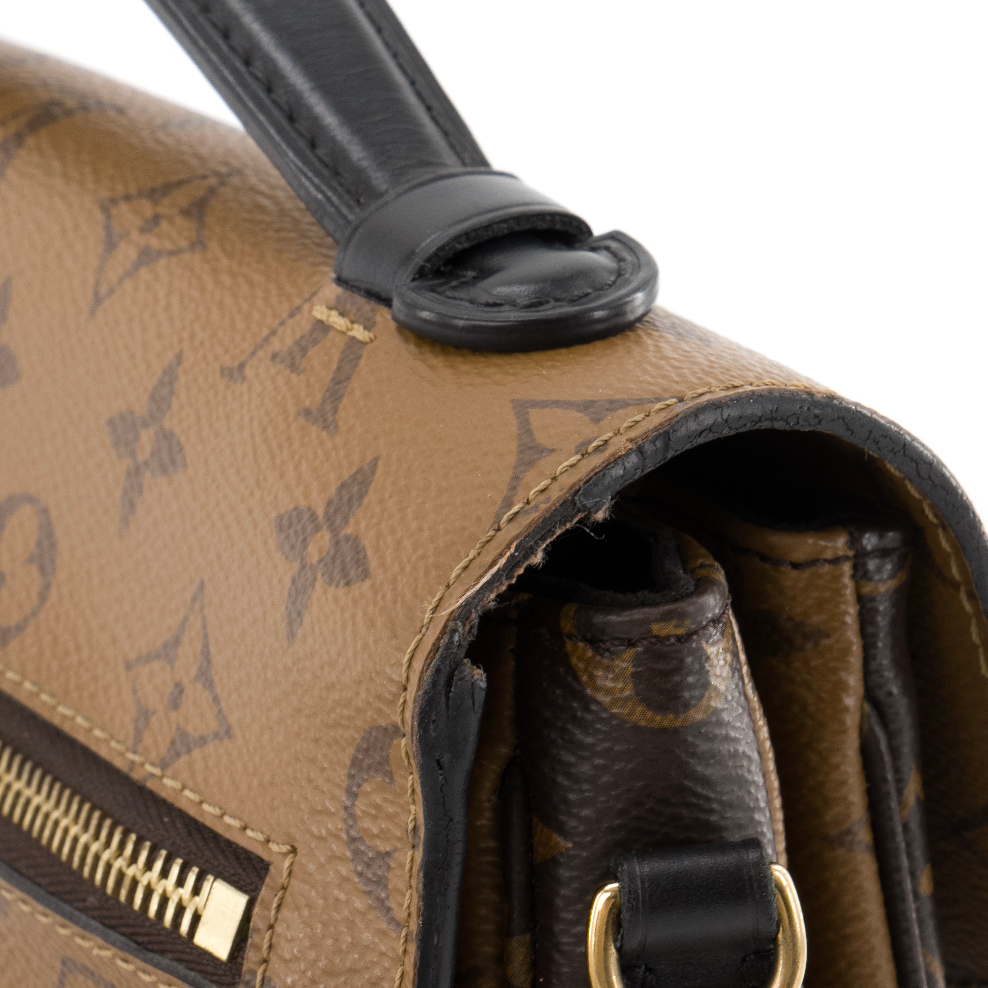 LOUIS VUITTON - Sac à bandoulière Métis Louis Vuitton en toile enduite monogrammée reverse