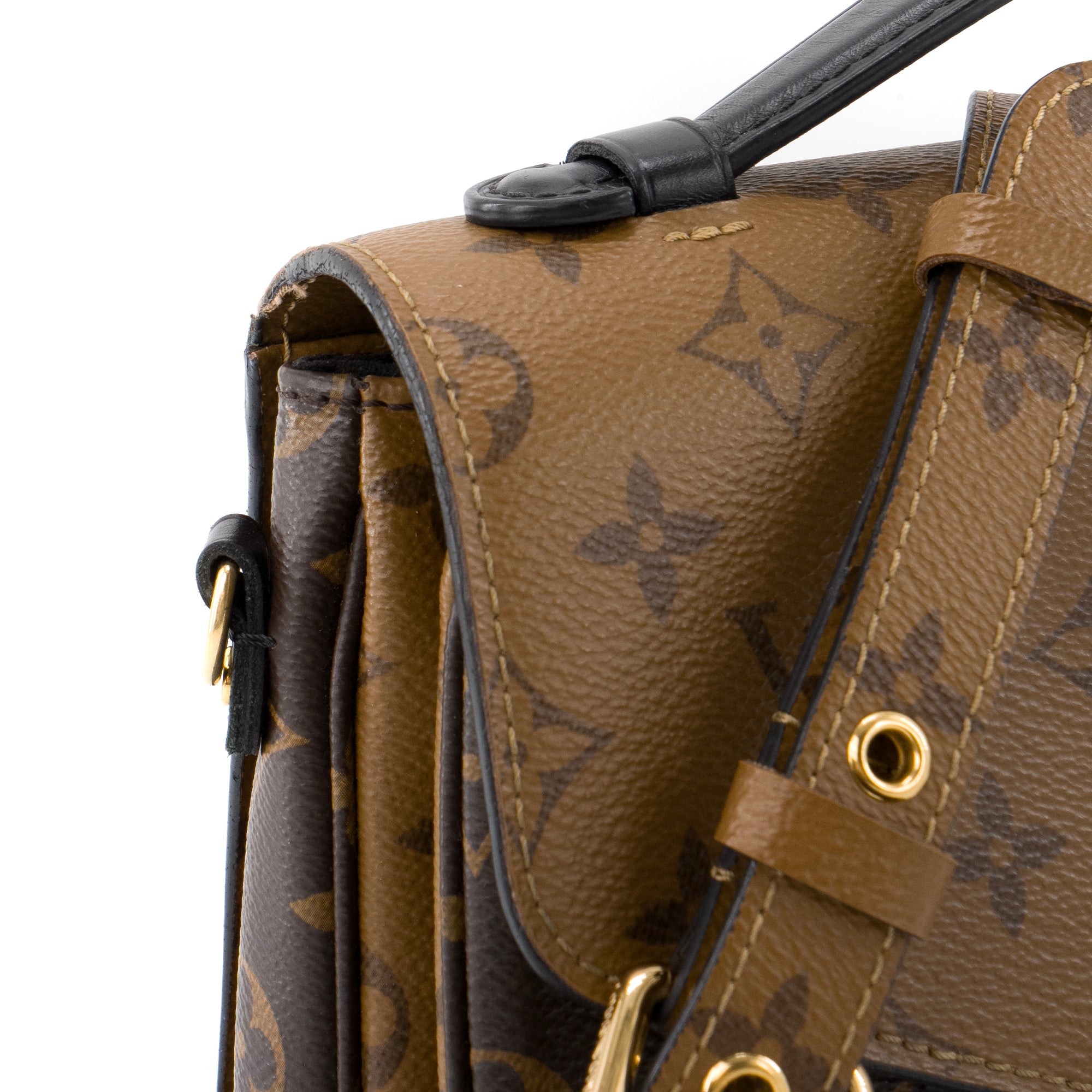LOUIS VUITTON - Sac à bandoulière Métis Louis Vuitton en toile enduite monogrammée reverse
