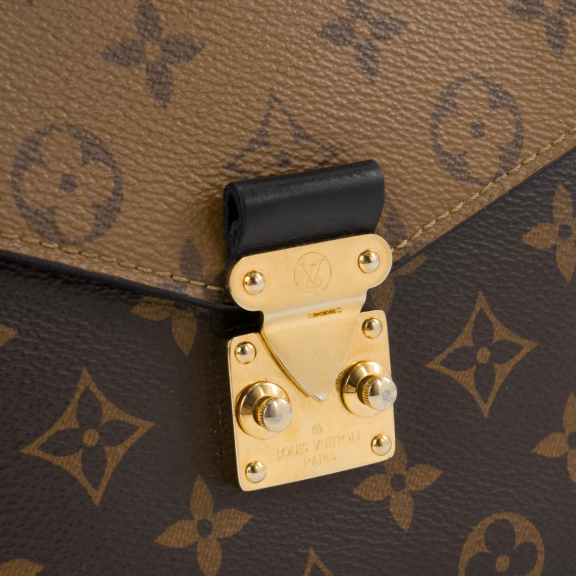 LOUIS VUITTON - Sac à bandoulière Métis Louis Vuitton en toile enduite monogrammée reverse