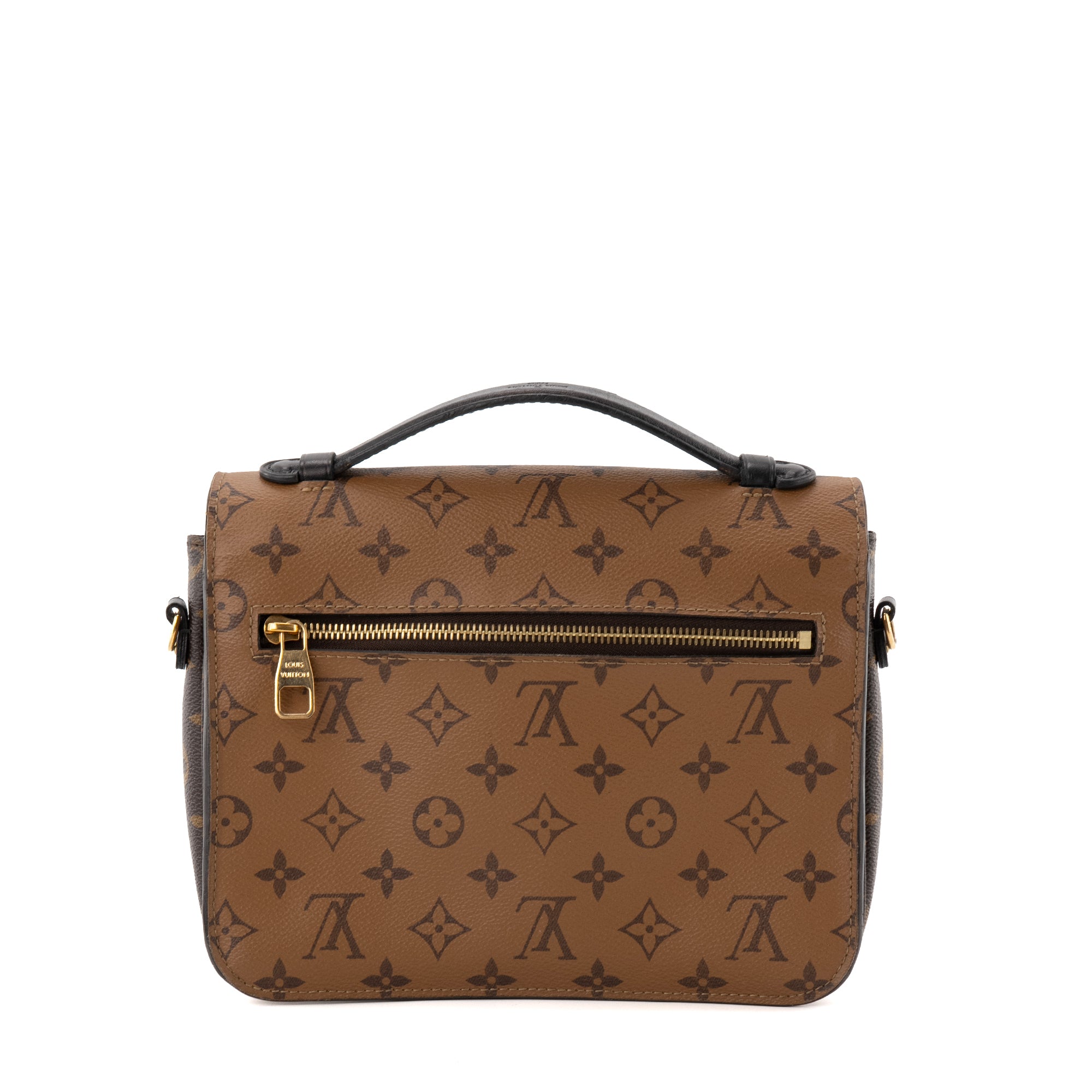LOUIS VUITTON - Sac à bandoulière Metis Louis Vuitton en toile enduite monogrammée reverse