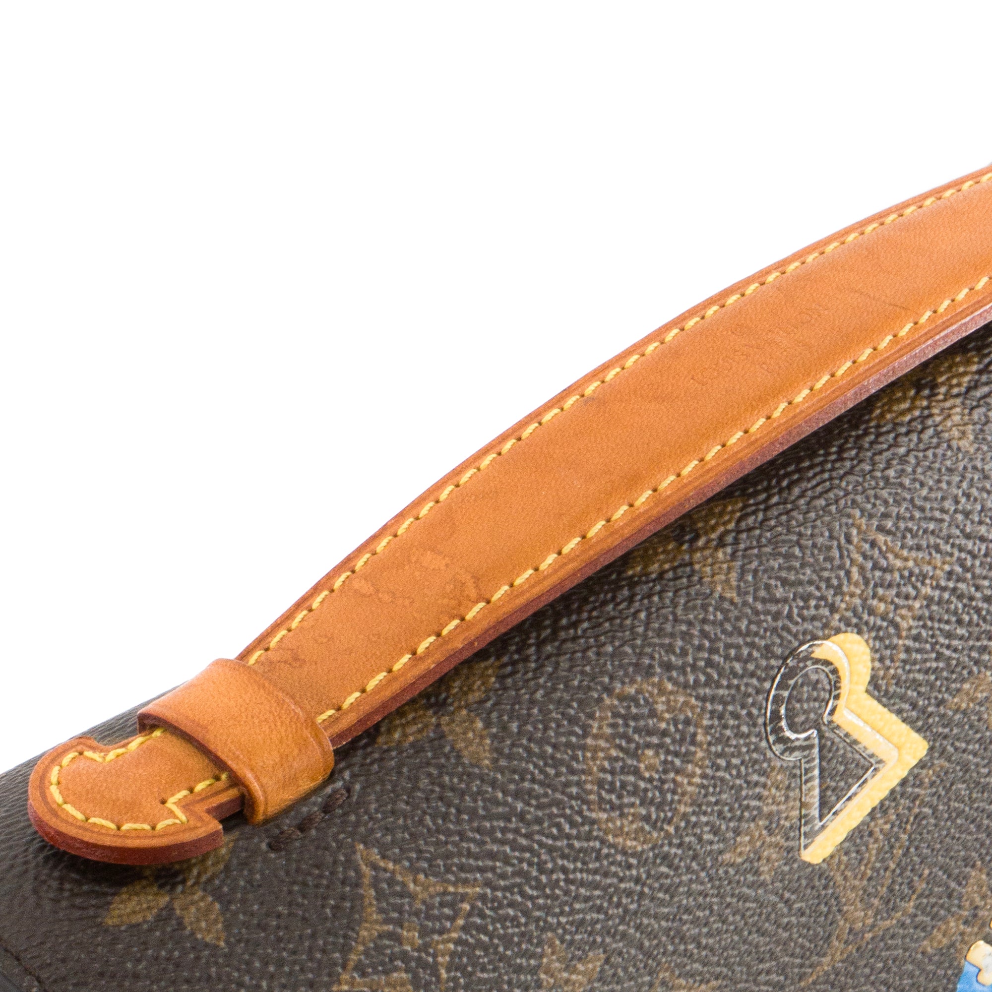 LOUIS VUITTON - Sac à bandoulière Métis Love Lock Louis Vuitton en toile enduite monogrammée édition limitée