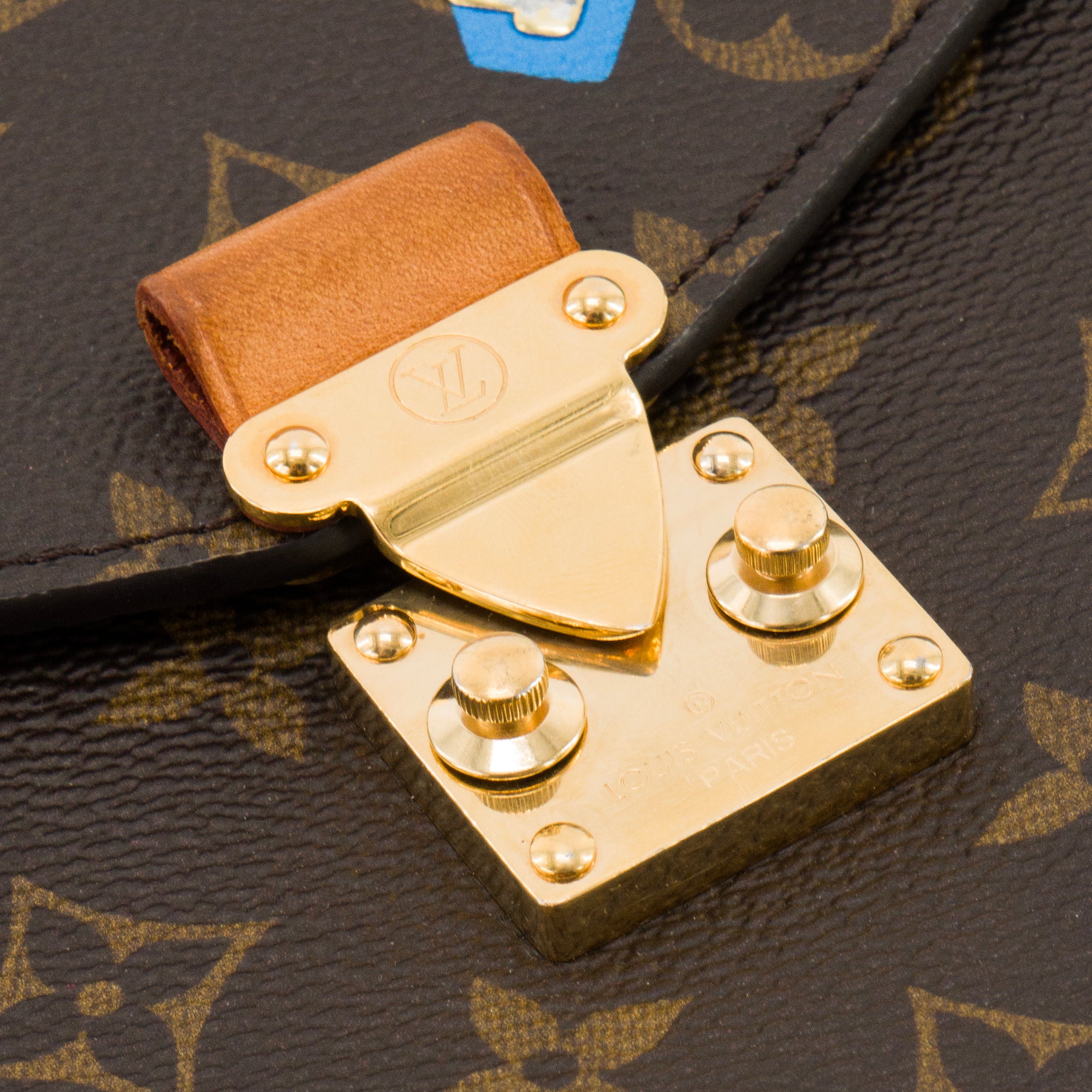 LOUIS VUITTON - Sac à bandoulière Métis Love Lock Louis Vuitton en toile enduite monogrammée édition limitée