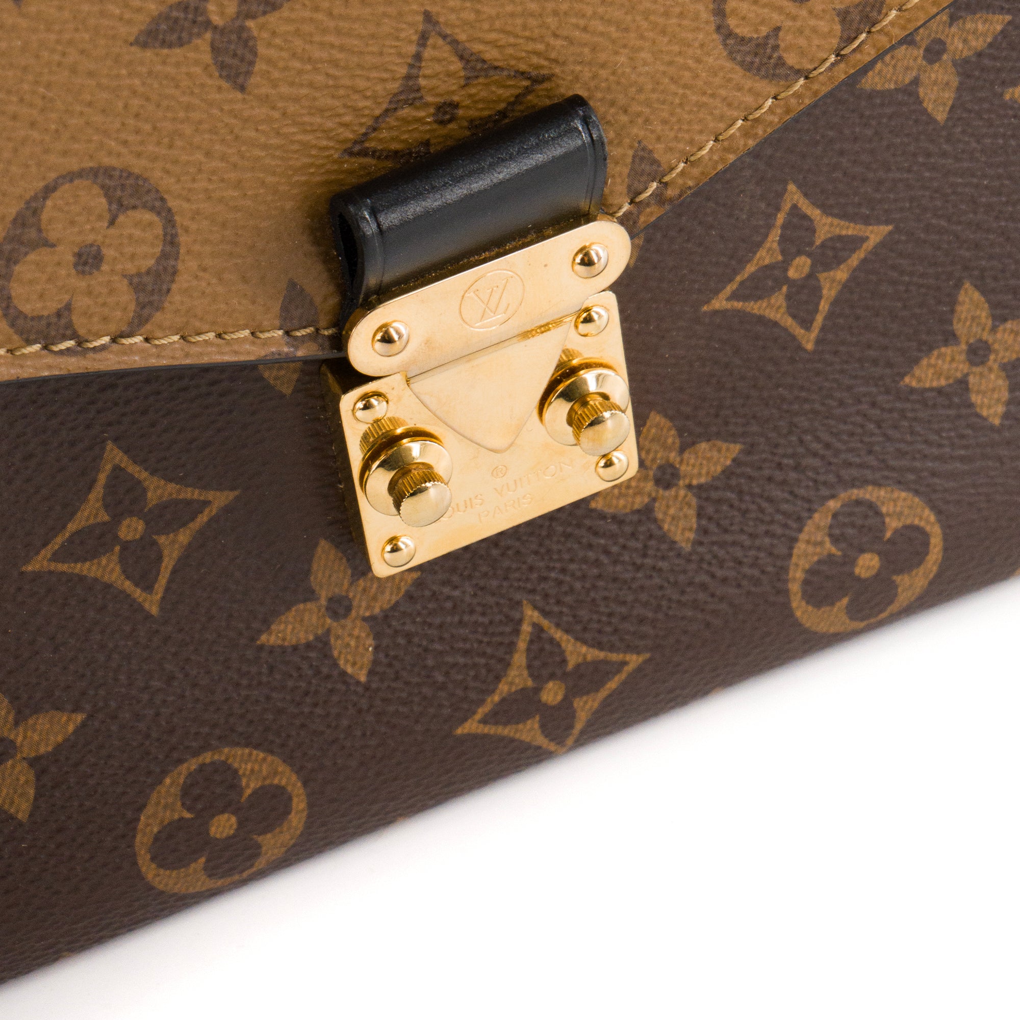 LOUIS VUITTON - Sac à bandoulière Métis Louis Vuitton en toile enduite monogrammée reverse