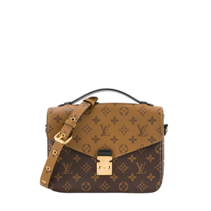 LOUIS VUITTON - Sac à bandoulière Métis Louis Vuitton en toile enduite monogrammée reverse