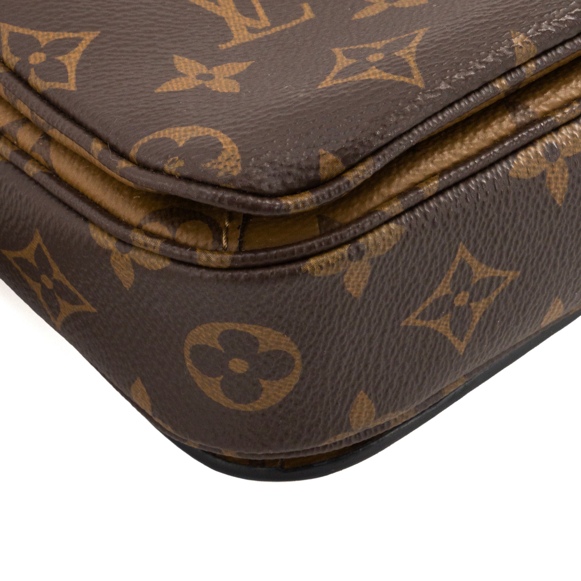 LOUIS VUITTON - Sac à bandoulière Métis Louis Vuitton en toile enduite monogrammée reverse
