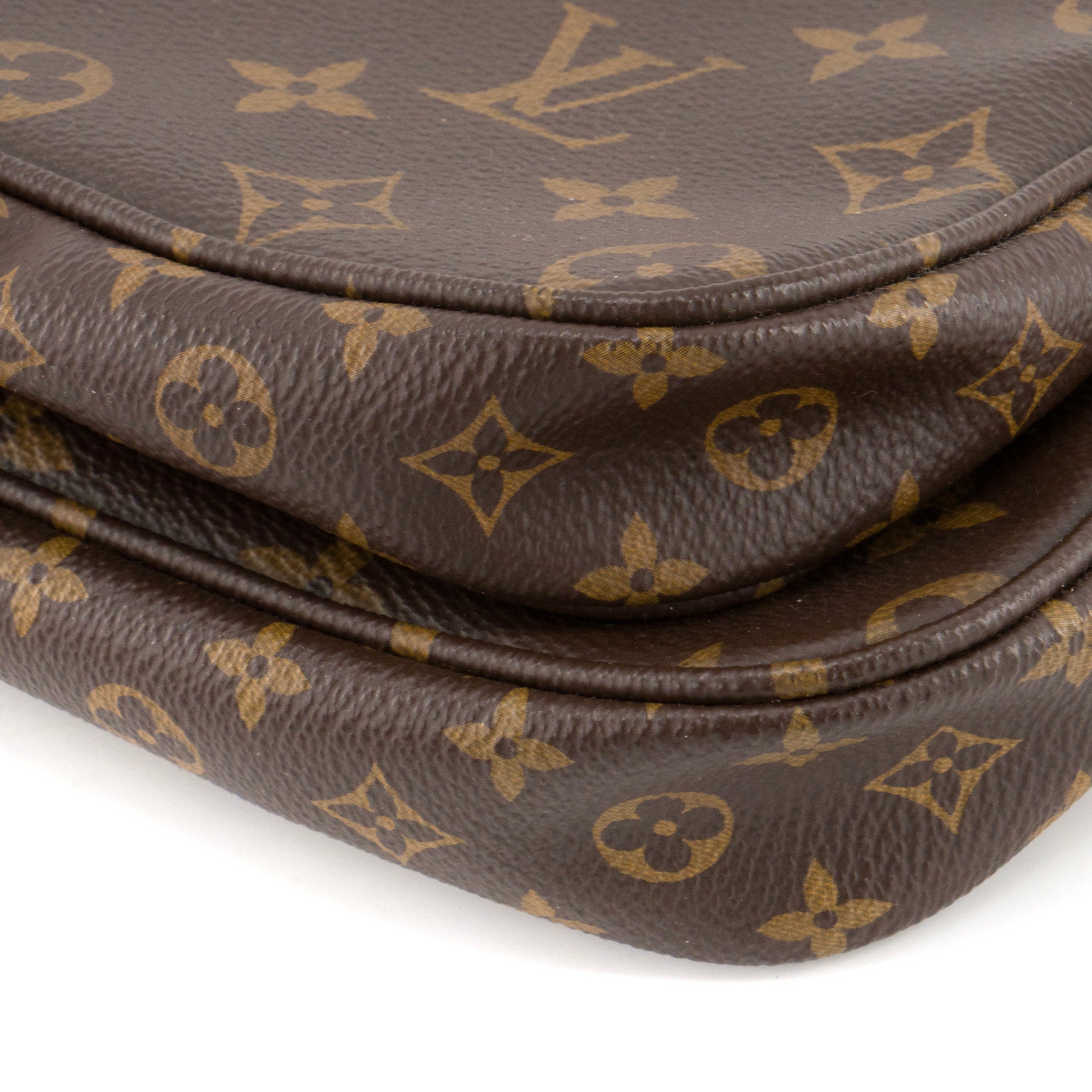 LOUIS VUITTON - Sac à bandoulière Multi Pochette Accessoires Louis Vuitton en toile enduite monogrammée