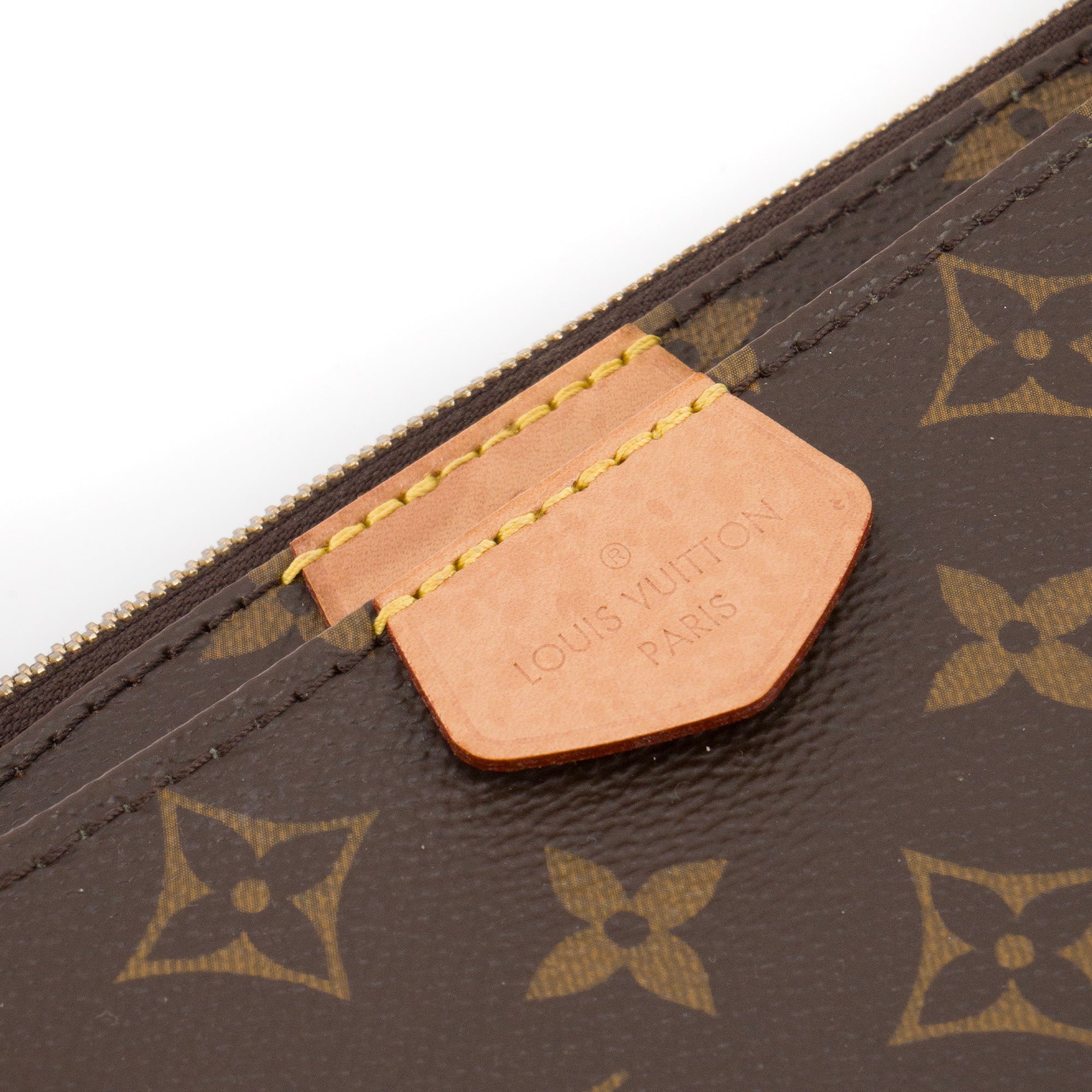 LOUIS VUITTON - Sac à bandoulière Multi Pochette Accessoires Louis Vuitton en toile enduite monogrammée