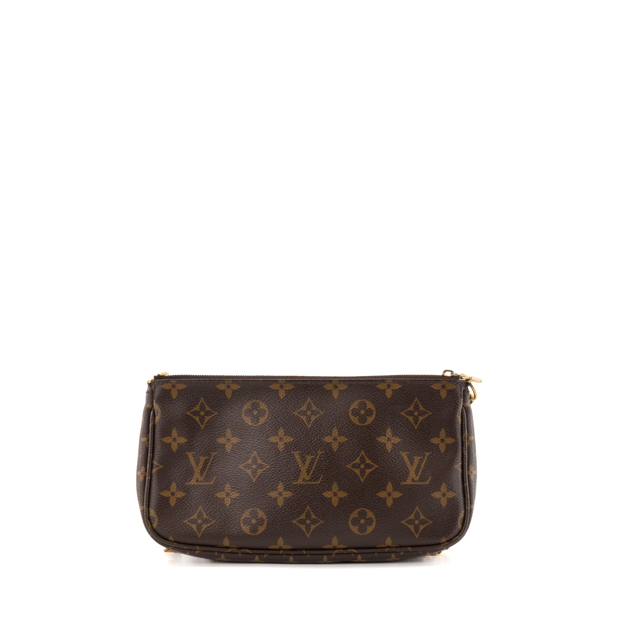 LOUIS VUITTON - Sac à bandoulière Multi-Pochette Accessoires Louis Vuitton en toile enduite monogrammée
