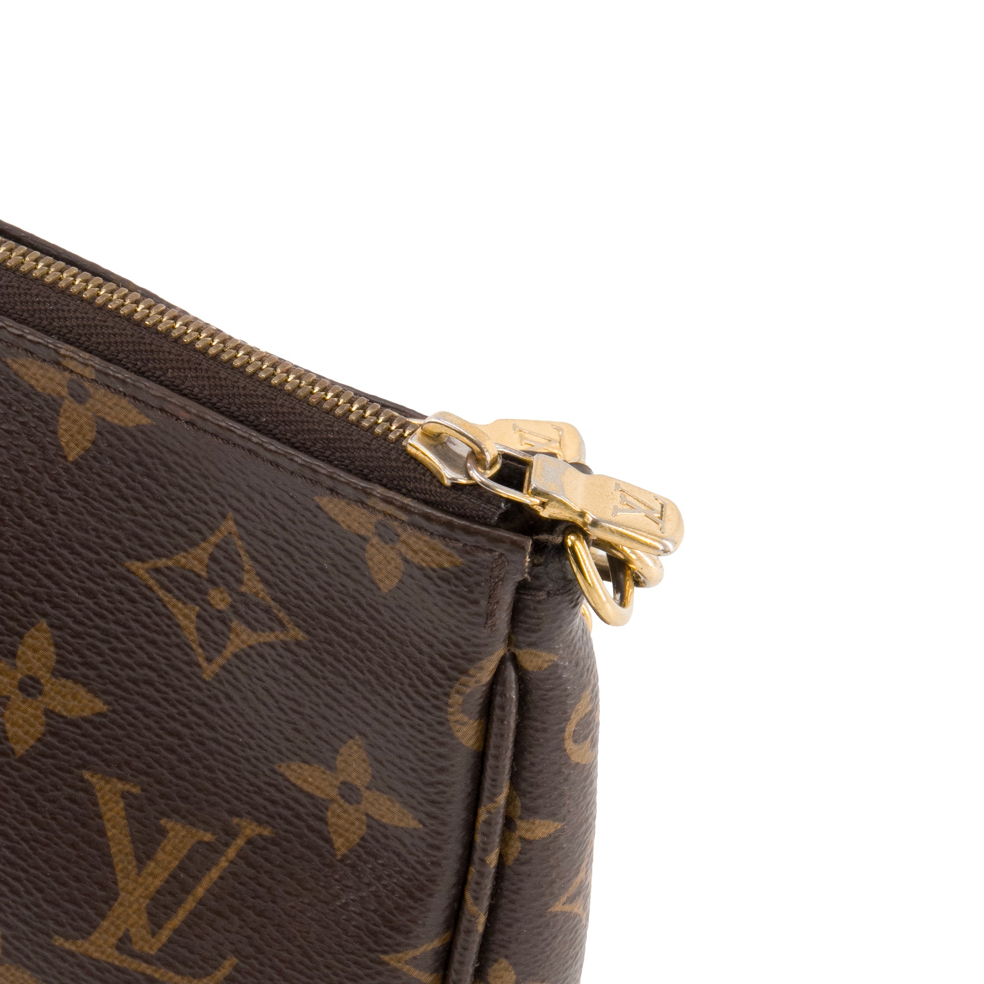 LOUIS VUITTON - Sac à bandoulière Multi-Pochette Accessoires Louis Vuitton en toile enduite monogrammée