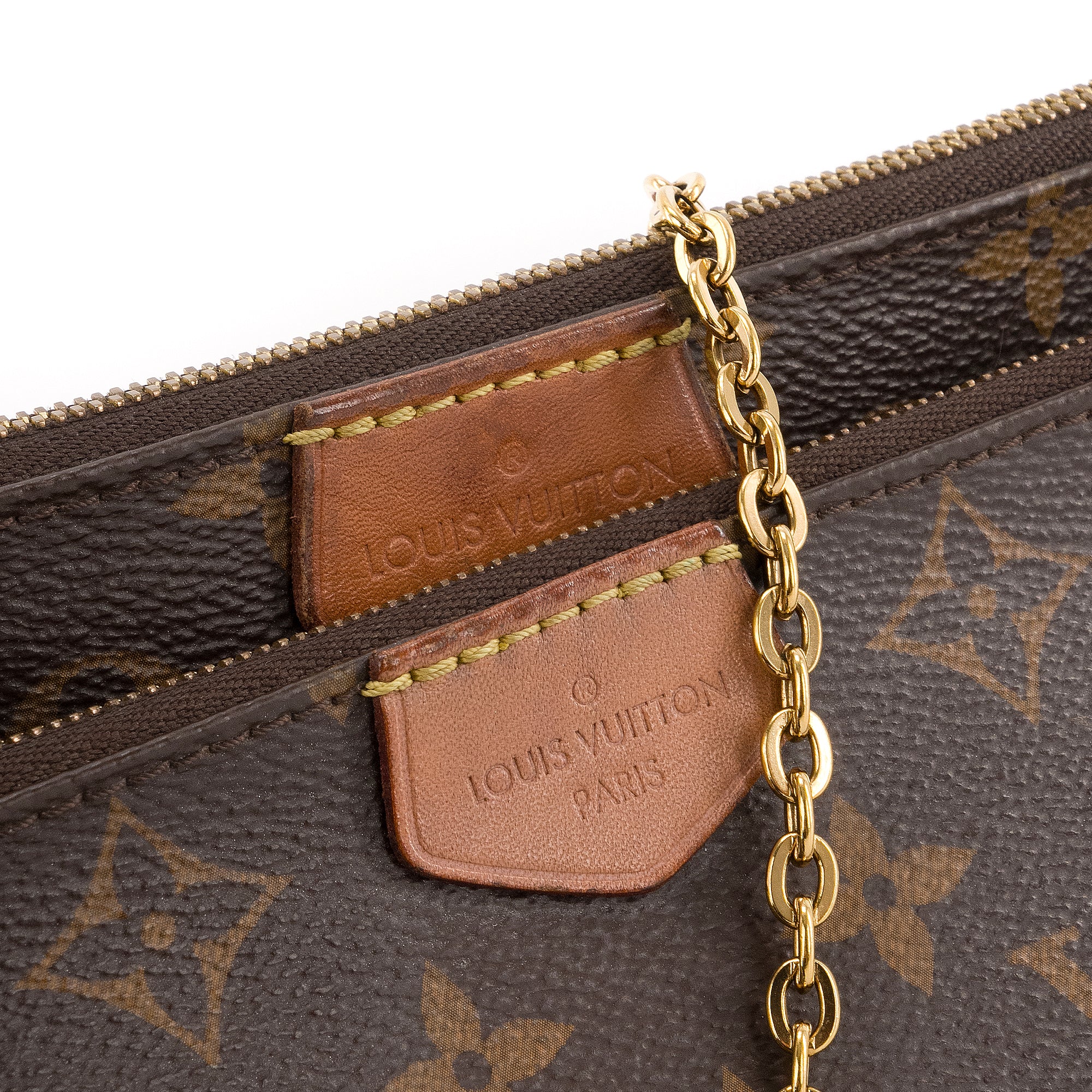 LOUIS VUITTON - Sac à bandoulière Multi-Pochette Accessoires Louis Vuitton en toile enduite monogrammée