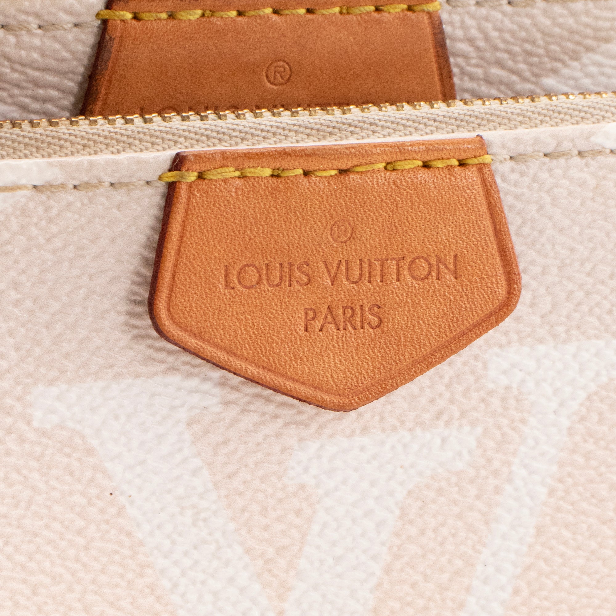 LOUIS VUITTON - Louis Vuitton Limited Edition Multi Pochette Accessoires Shoulder Bag By The Pool in Beige Coated Canvas