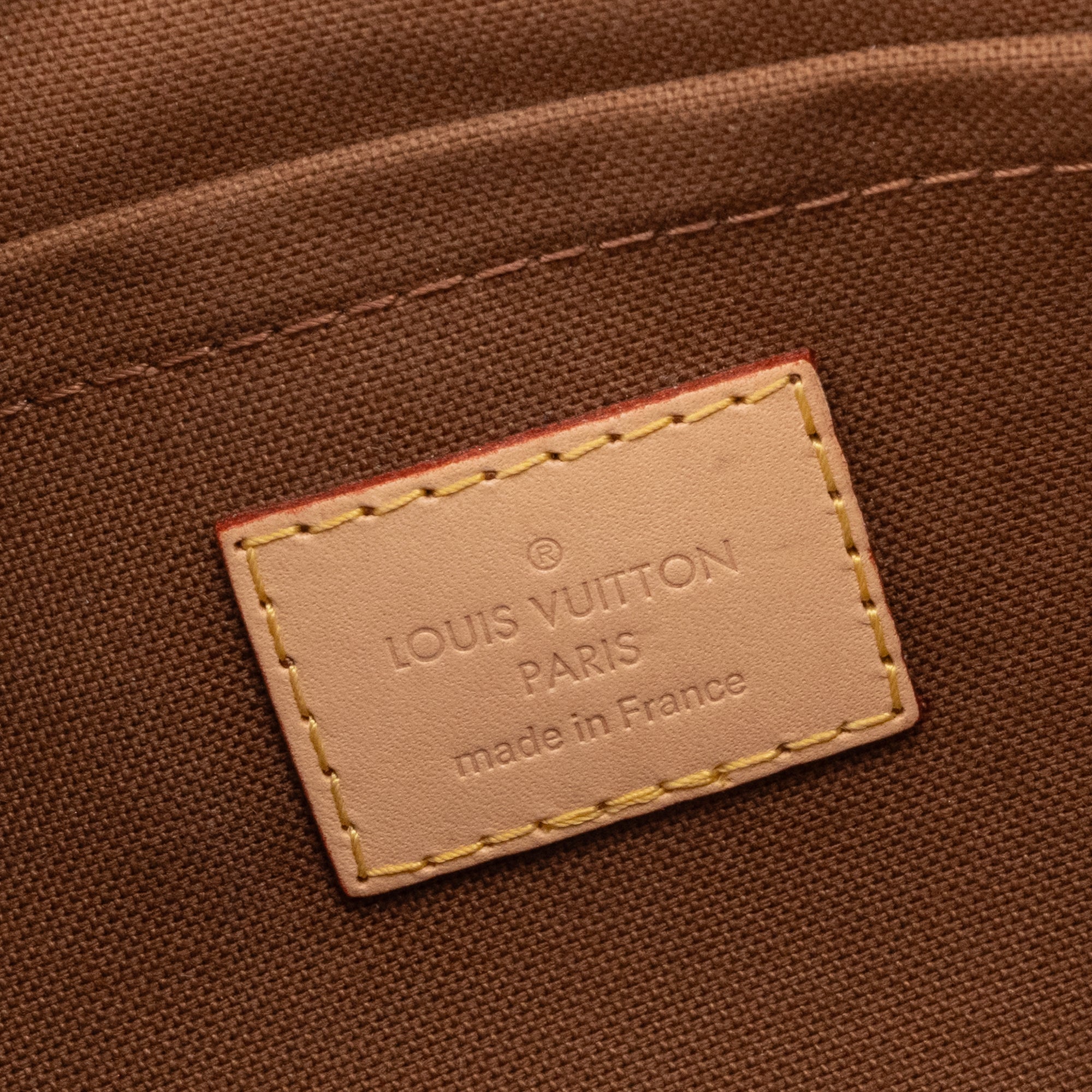 LOUIS VUITTON - Sac à bandoulière Multi pochettes Louis Vuitton en toile enduite monogrammée