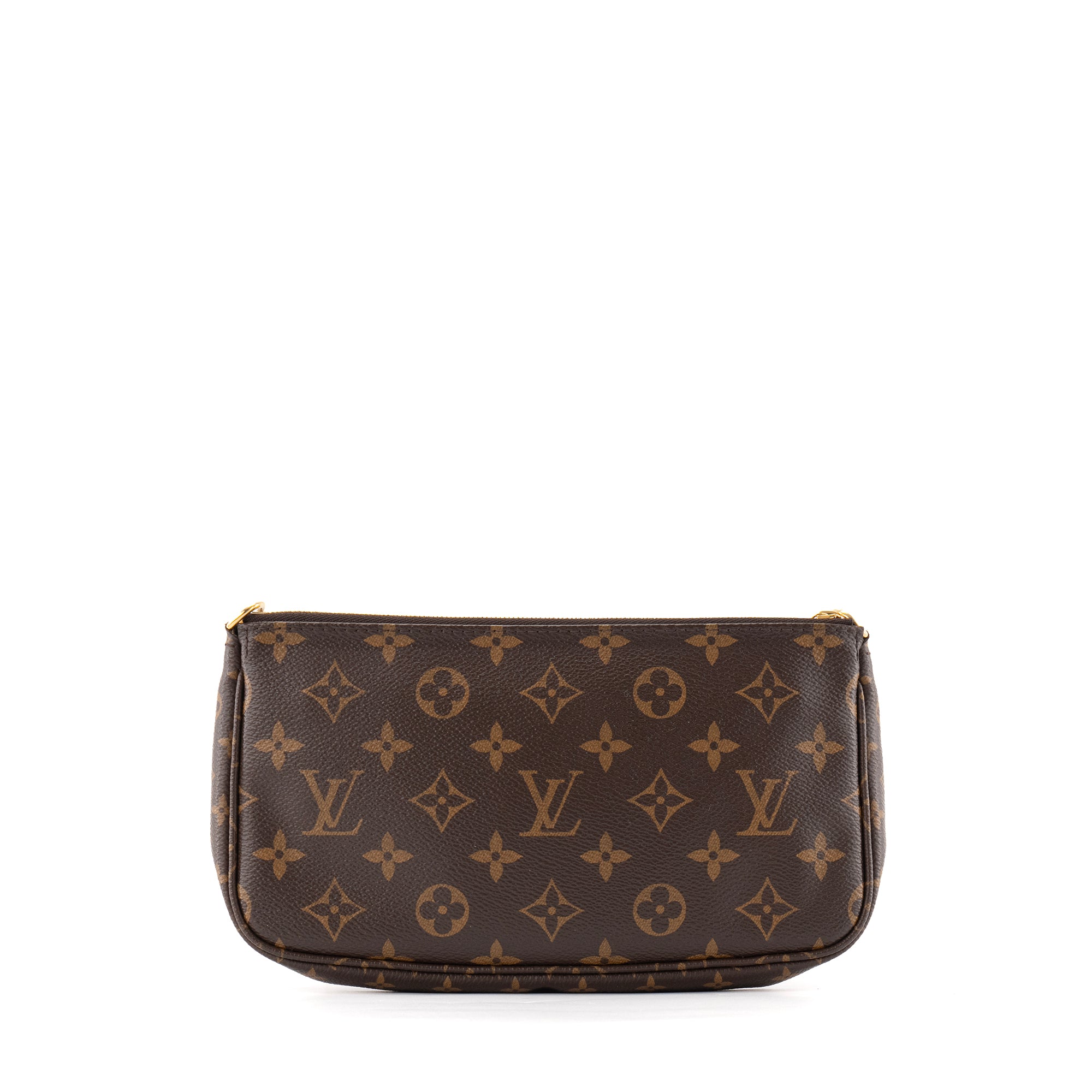 LOUIS VUITTON - Sac à bandoulière Multi pochettes Louis Vuitton en toile enduite monogrammée