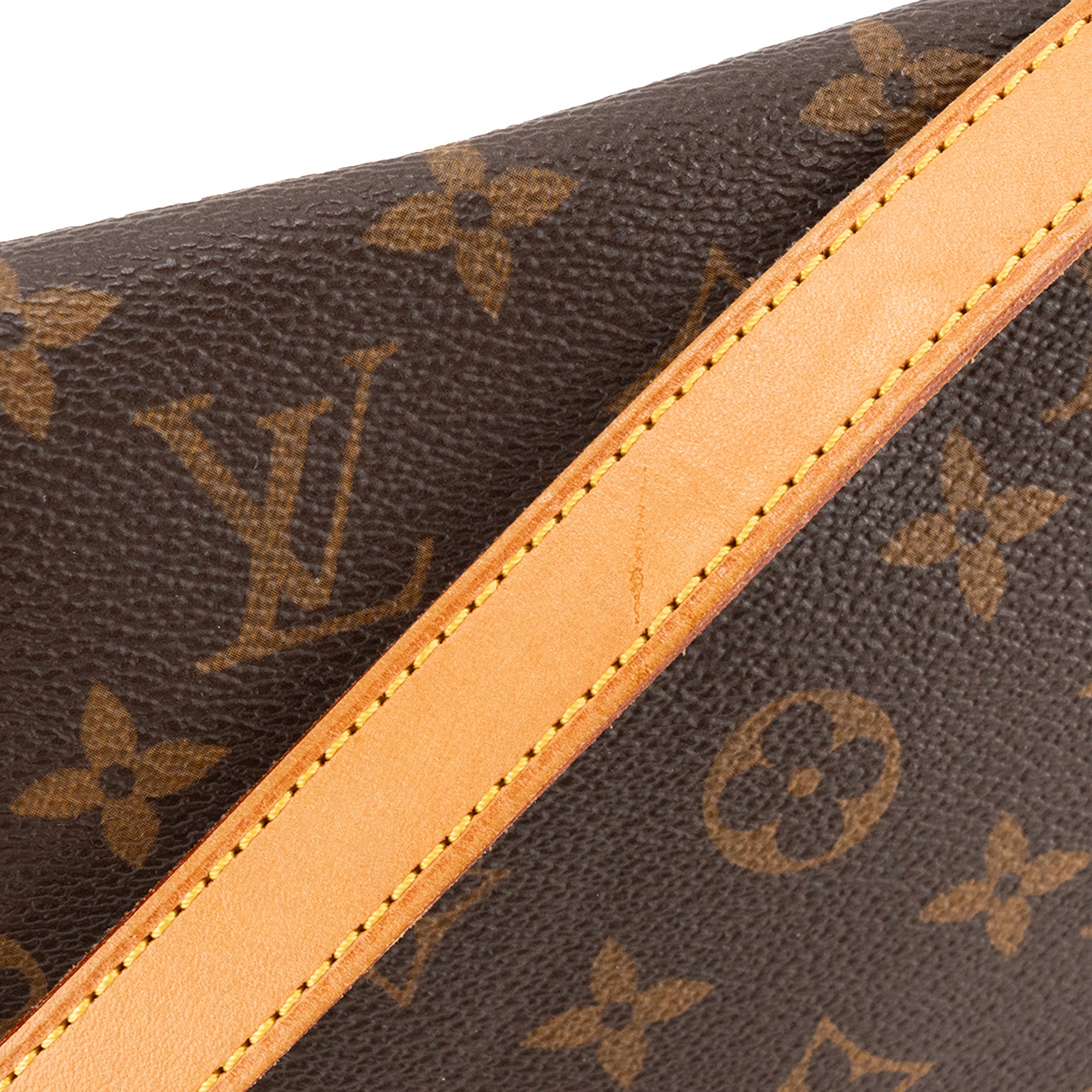 LOUIS VUITTON - Sac à bandoulière Musette Salsa Louis Vuitton en toile enduite monogrammée vintage