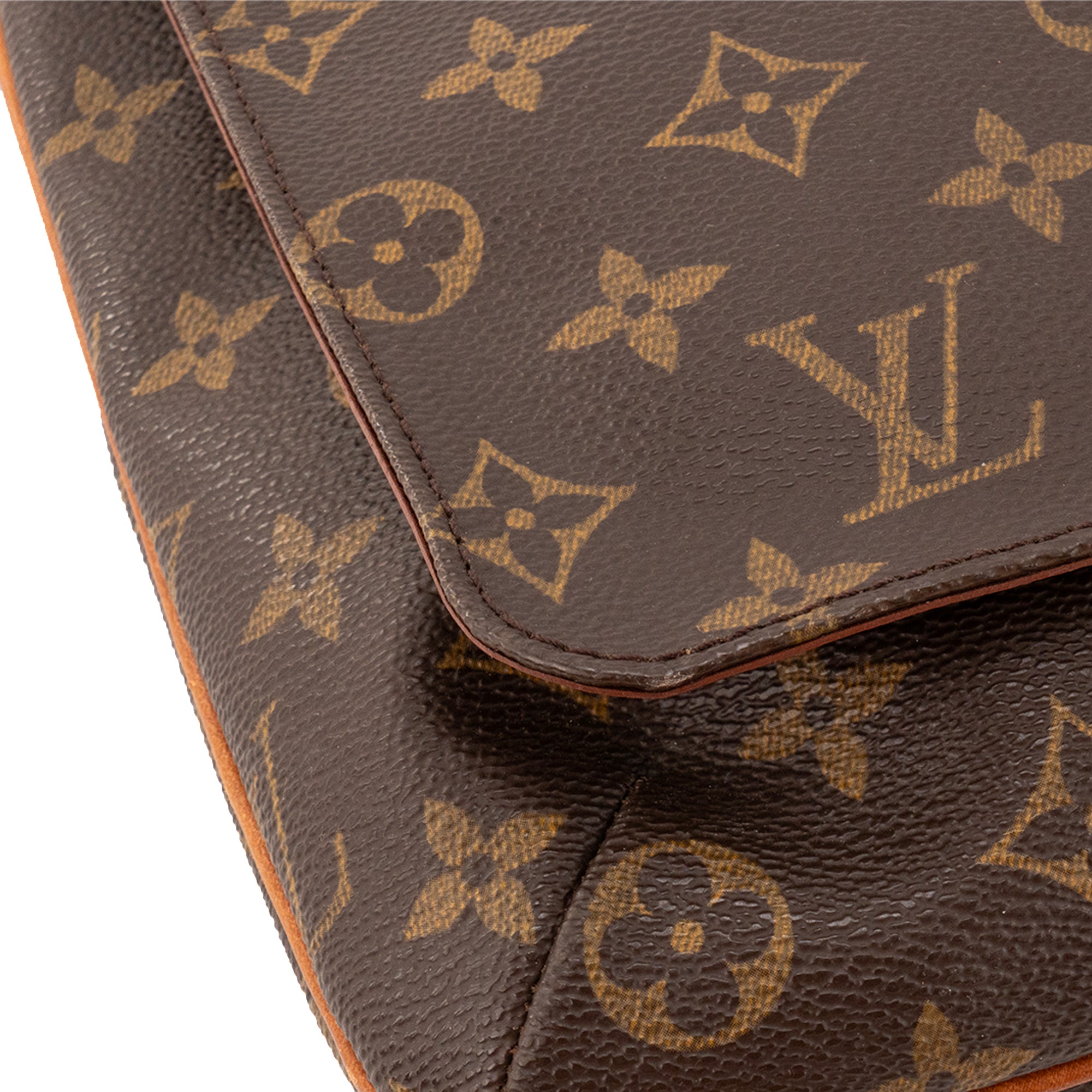LOUIS VUITTON - Sac à bandoulière Musette Salsa Louis Vuitton en toile enduite monogrammée vintage