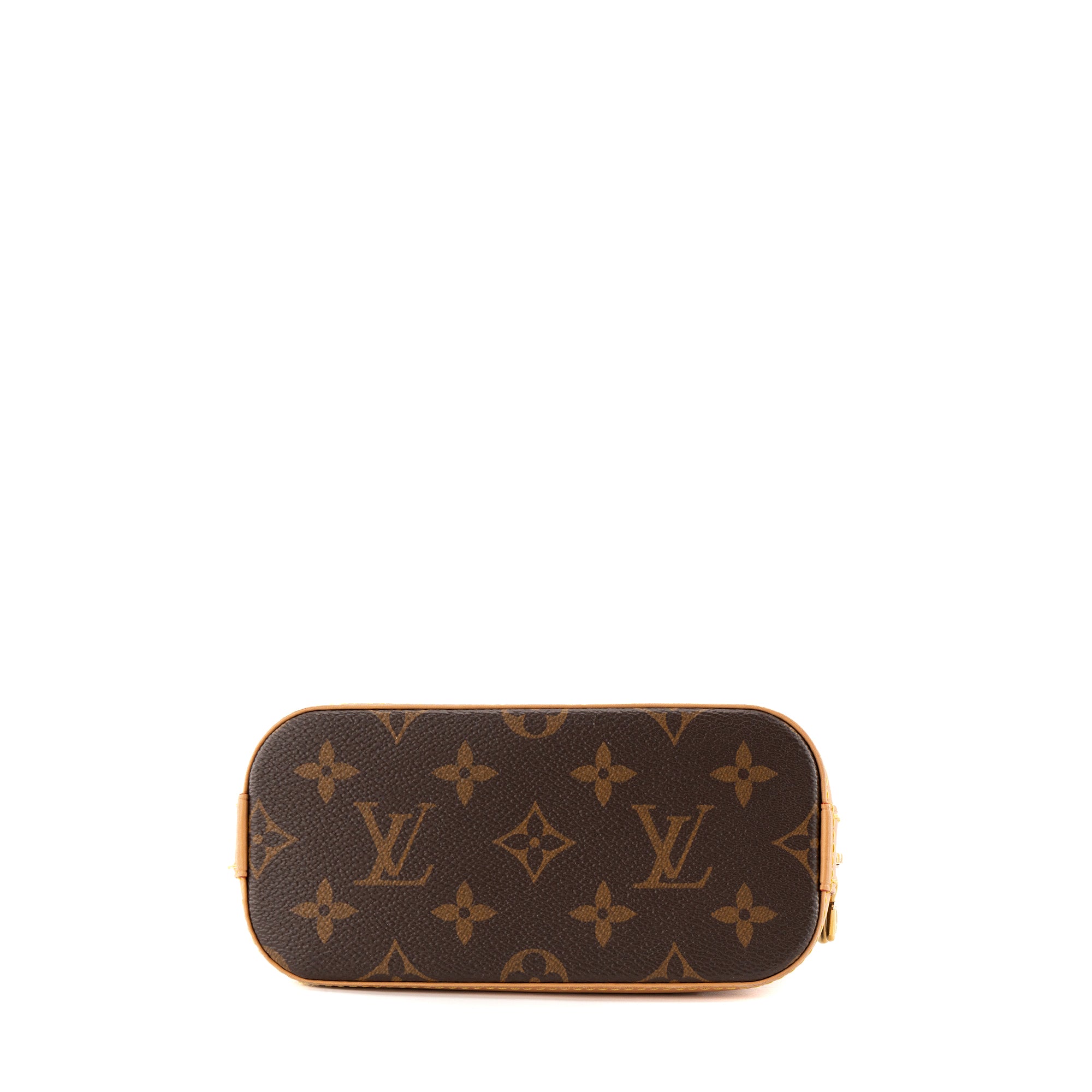 LOUIS VUITTON - Sac à bandoulière Nano Alma Louis Vuitton en toile enduite monogrammée