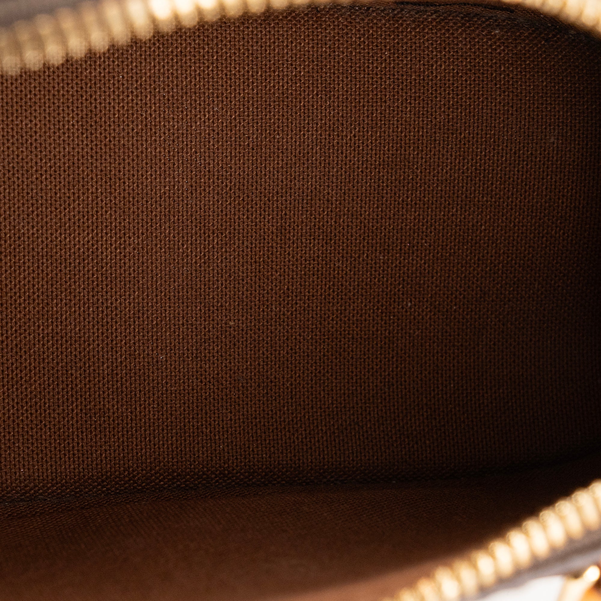 LOUIS VUITTON - Sac à bandoulière Nano Alma Louis Vuitton en toile enduite monogrammée