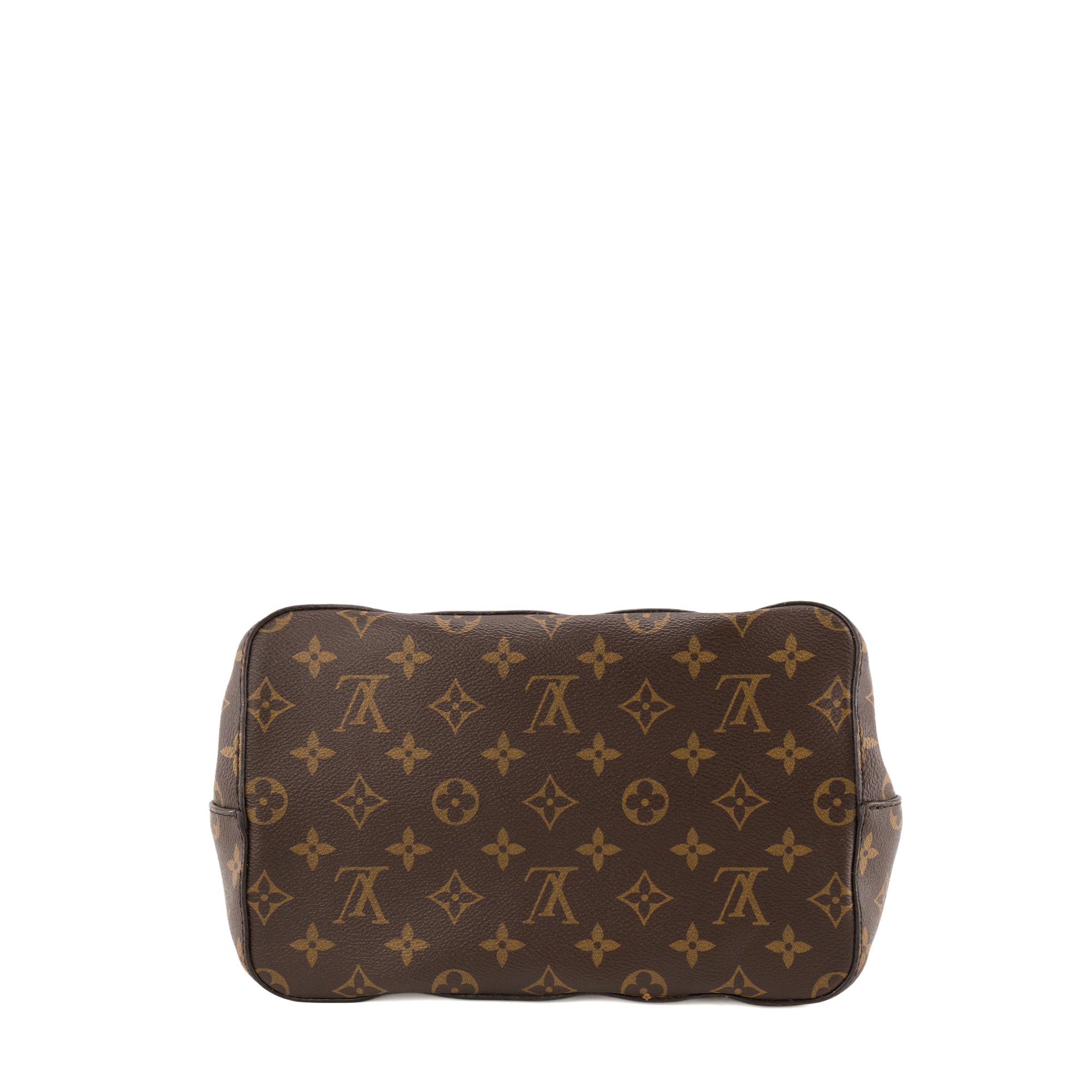 LOUIS VUITTON - Sac à bandoulière Néo Noé Louis Vuitton en toile enduite monogrammée marron et rose