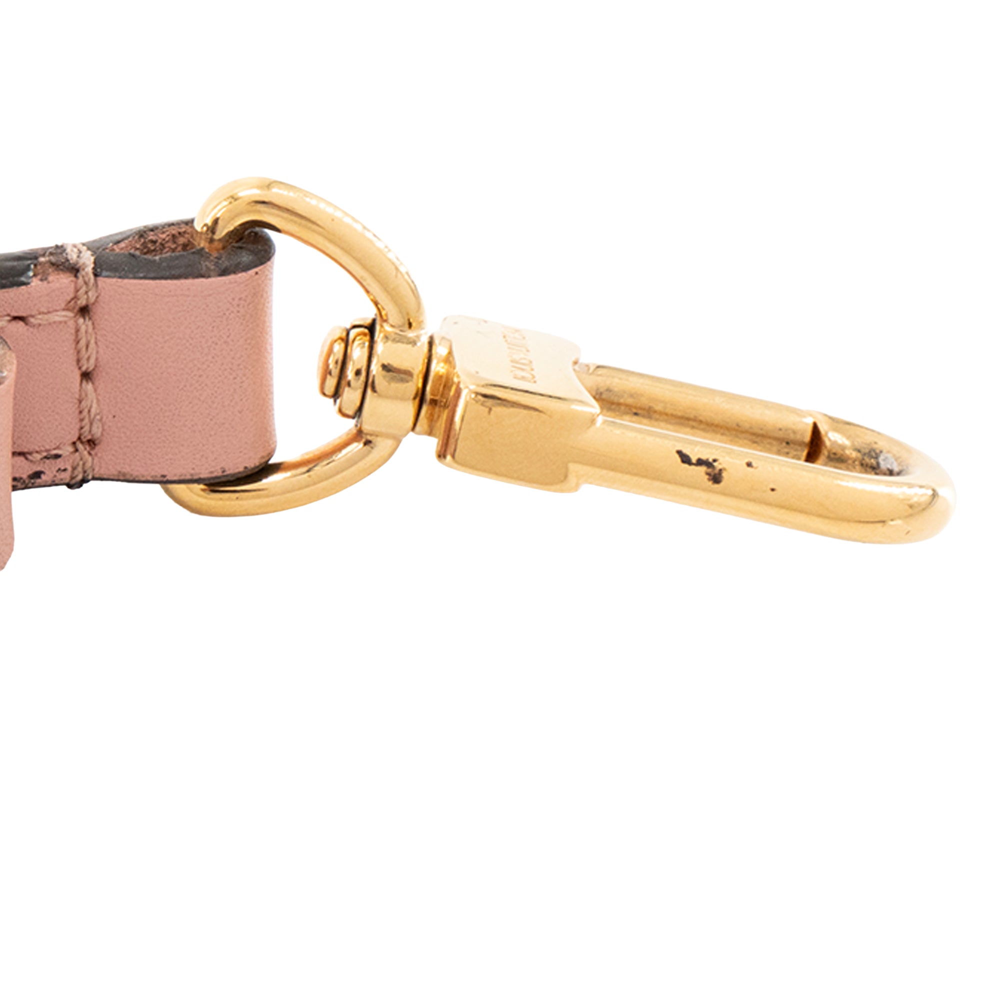 LOUIS VUITTON - Sac à bandoulière NeoNoe Louis Vuitton en toile enduite monogrammée et cuir rose