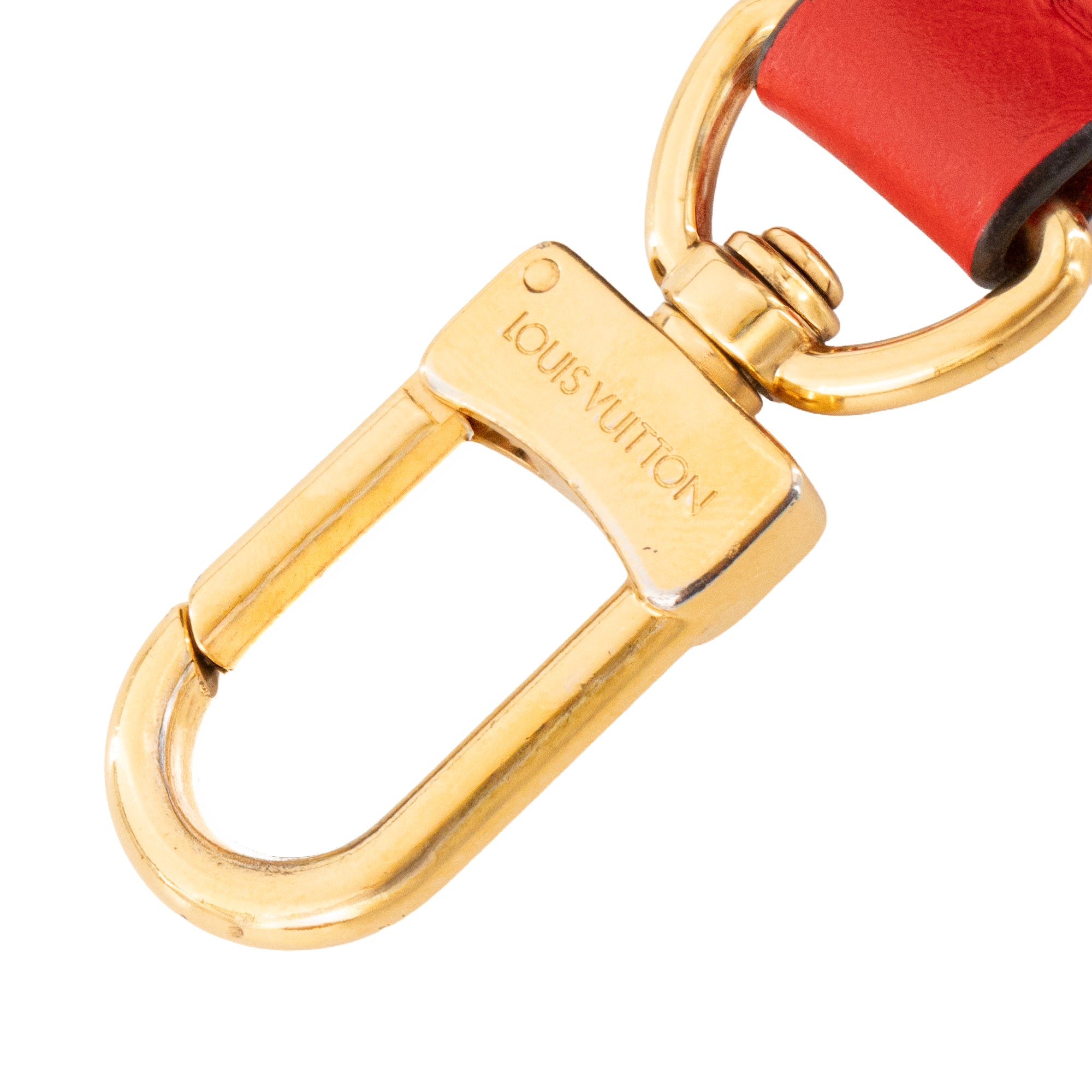 LOUIS VUITTON - Sac à bandoulière NéoNoé Louis Vuitton en toile enduite monogrammée marron et rouge