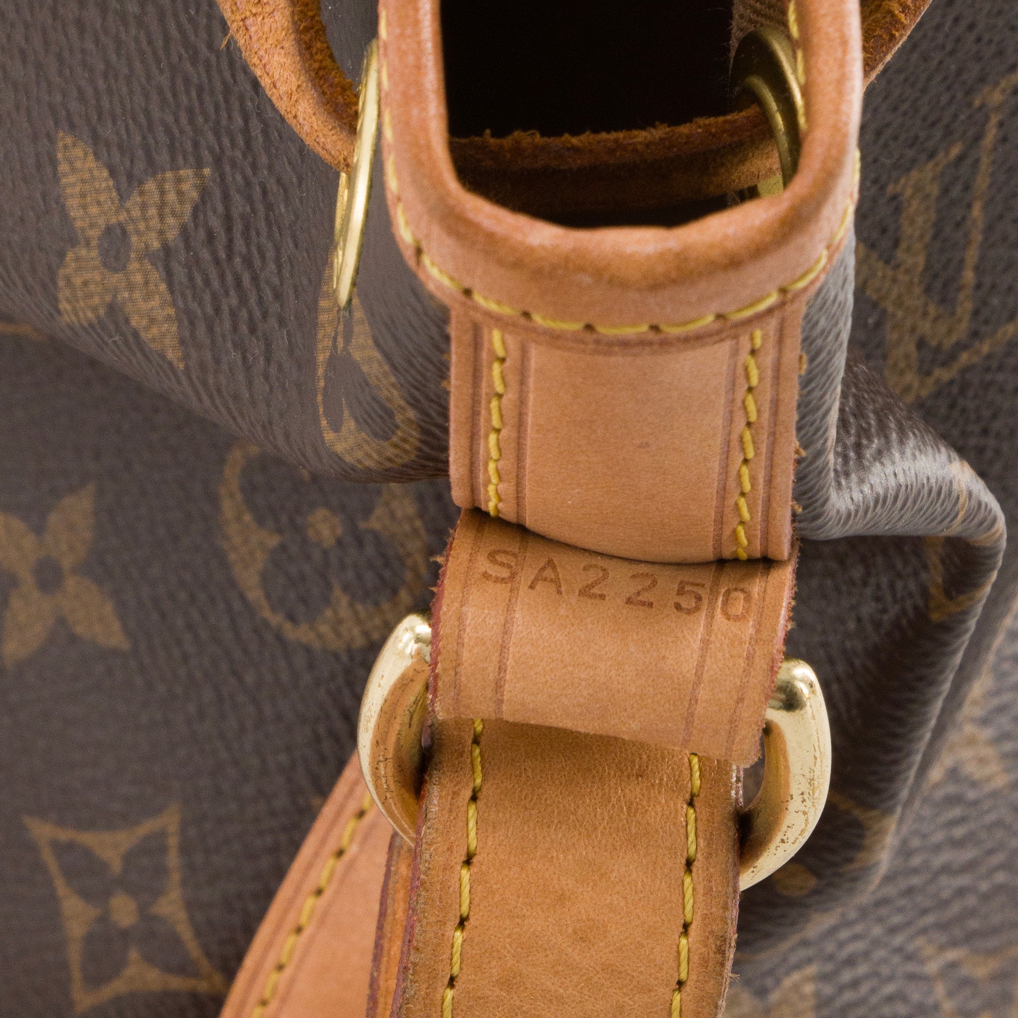 LOUIS VUITTON - Sac à bandoulière Noé BB Louis Vuitton en toile enduite monogrammée marron