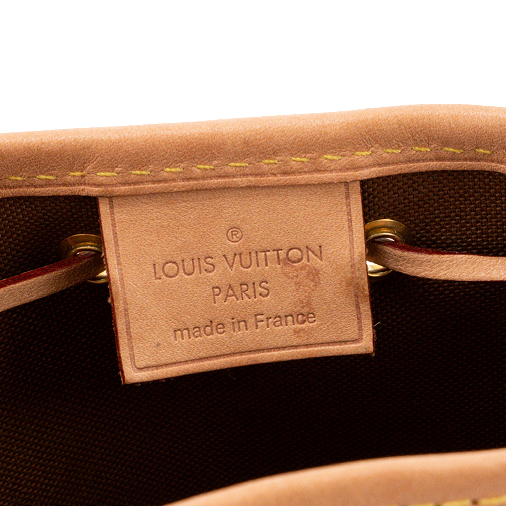LOUIS VUITTON - Sac à bandoulière Noé Nano Louis Vuitton en toile enduite monogrammée