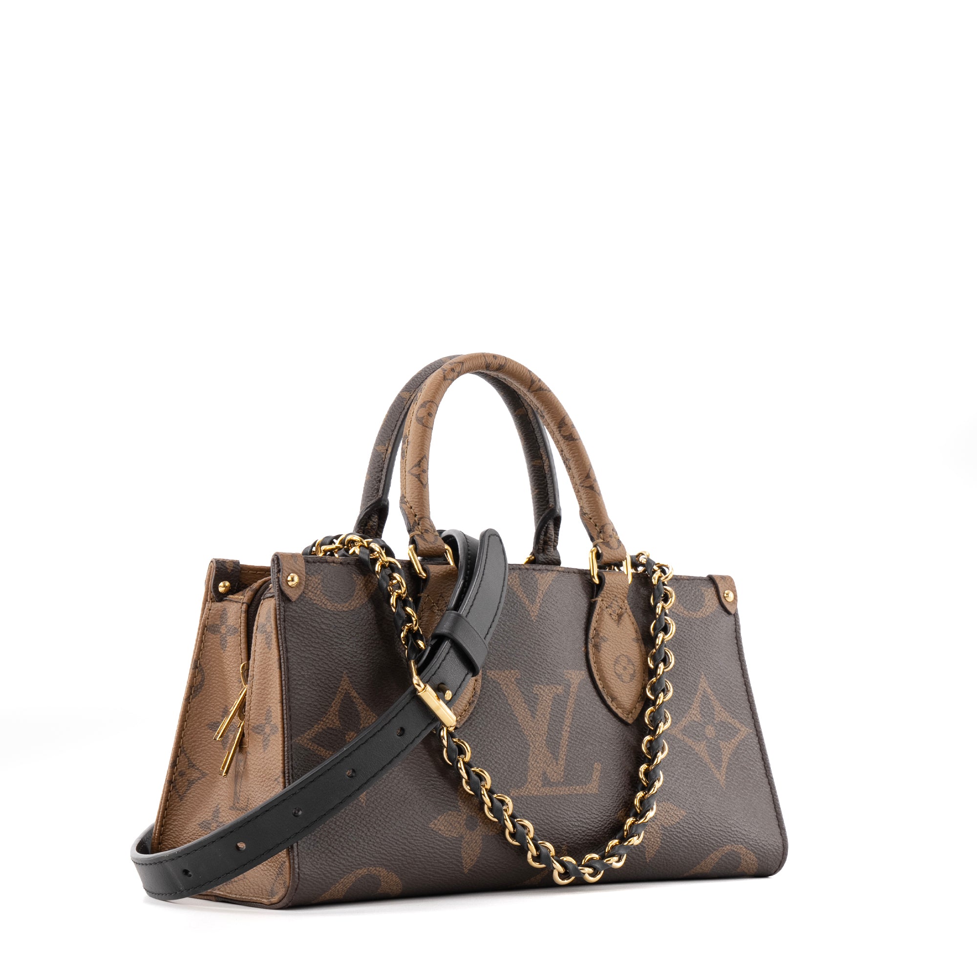 LOUIS VUITTON - Sac à bandoulière Onthego East West Louis Vuitton en toile enduite monogrammée