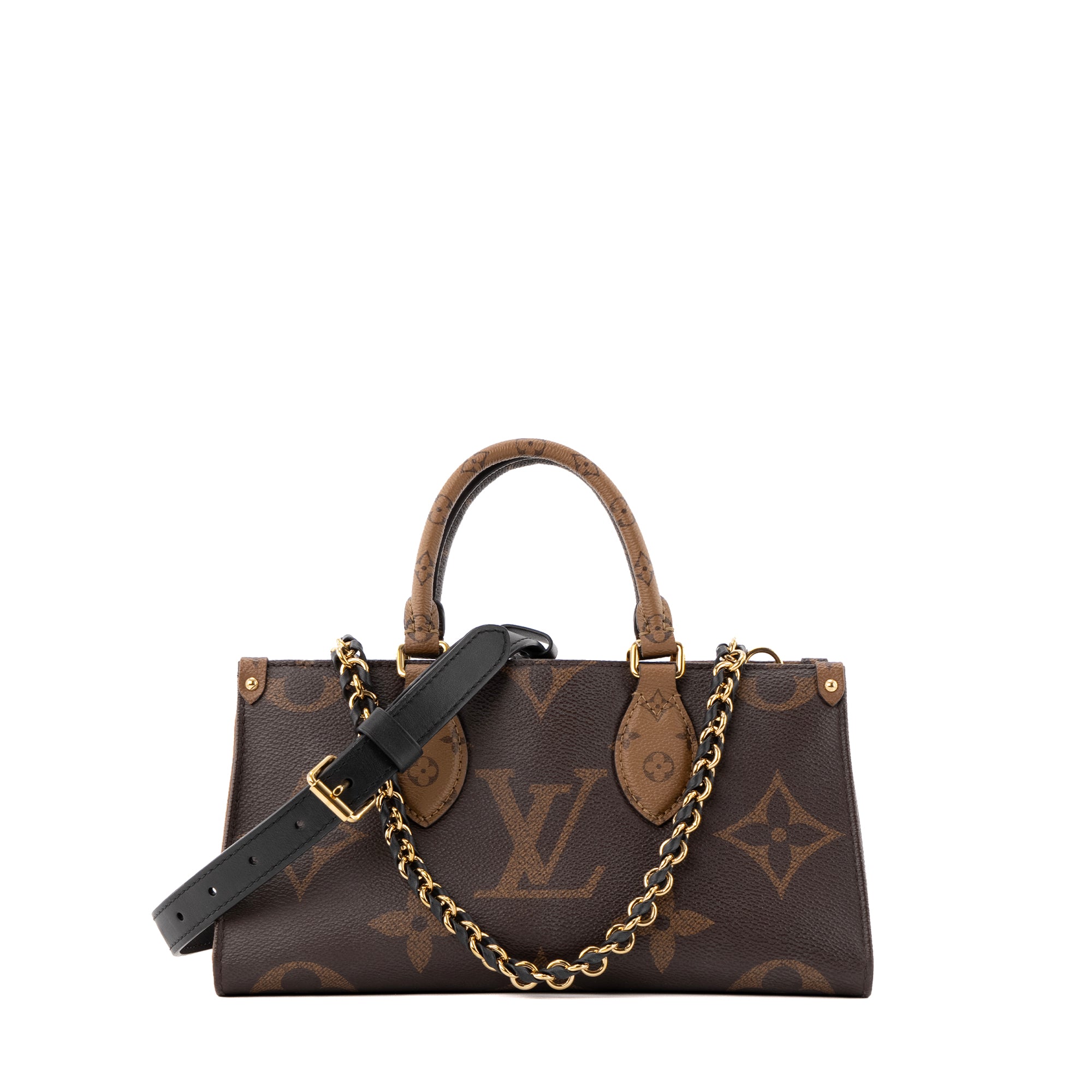 LOUIS VUITTON - Sac à bandoulière Onthego East West Louis Vuitton en toile enduite monogrammée