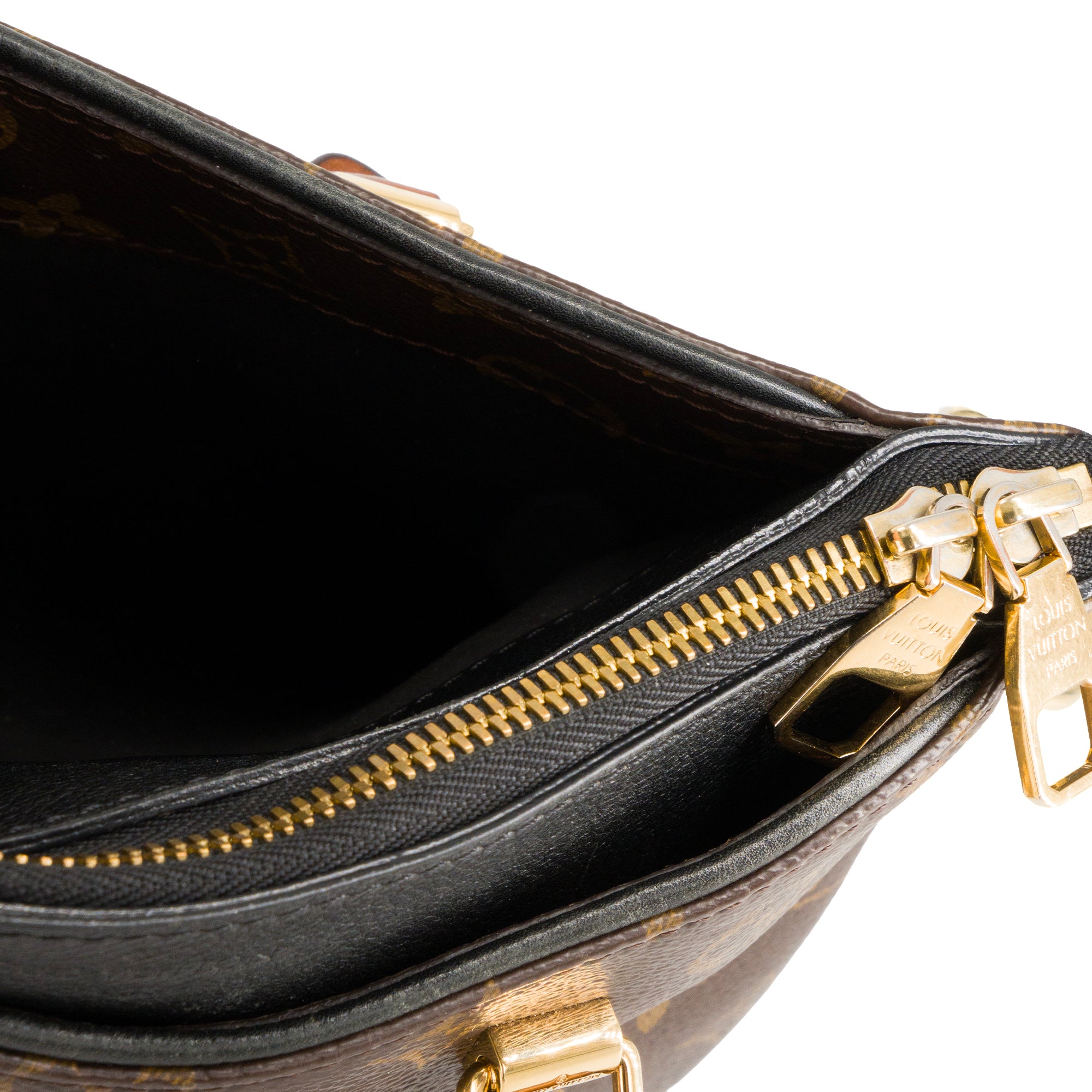 LOUIS VUITTON - Sac à bandoulière Pallas BB Louis Vuitton en toile enduite monogrammée