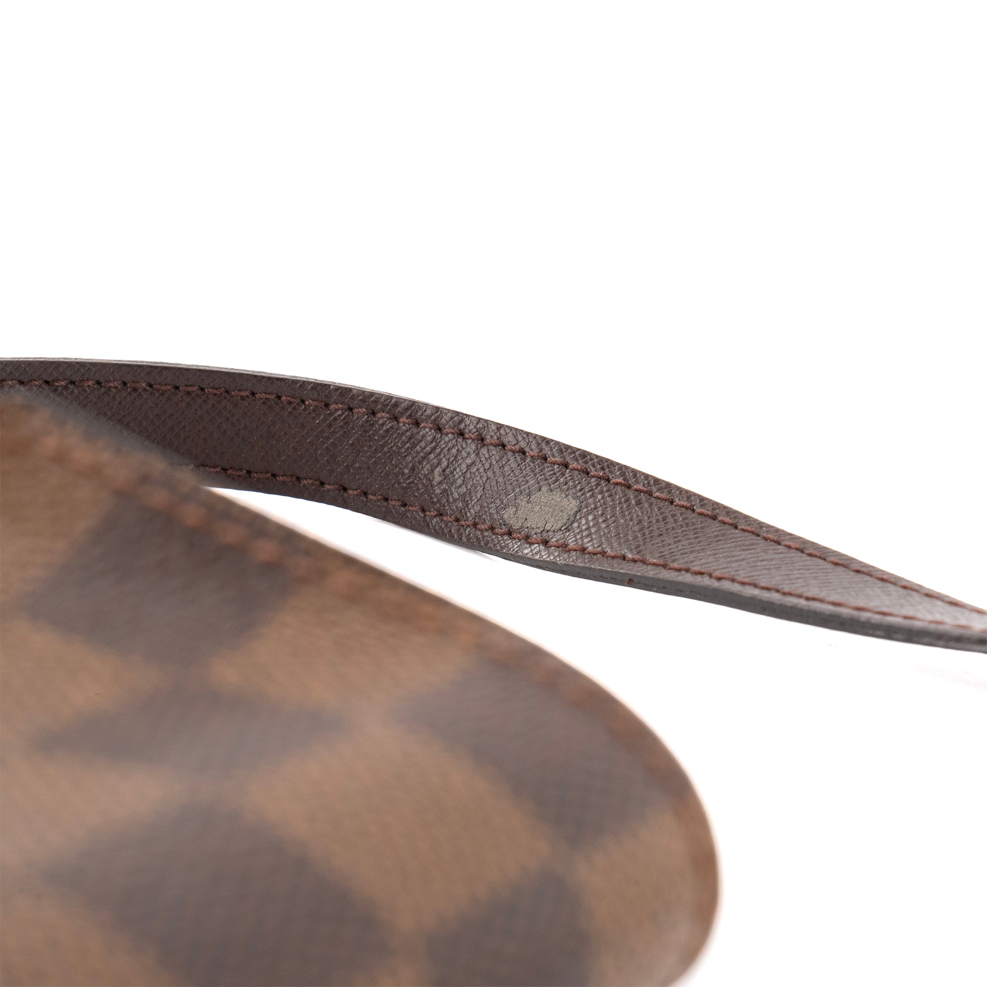 LOUIS VUITTON - Sac à bandoulière Pimlico Louis Vuitton en toile enduite damier ébène