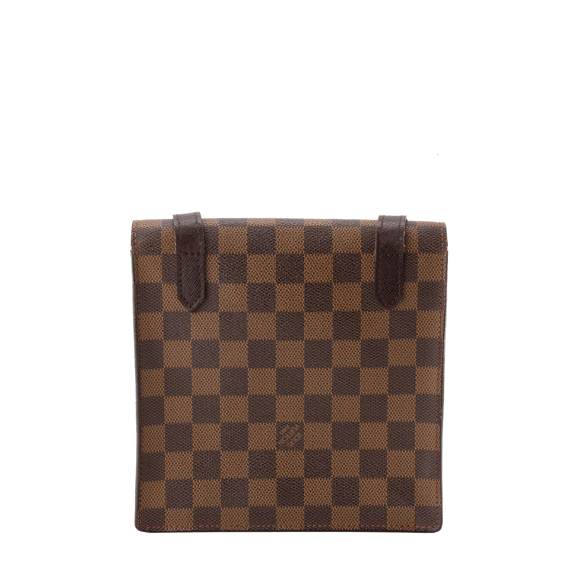 LOUIS VUITTON - Sac à bandoulière Pimlico Louis Vuitton en toile enduite damier ébène