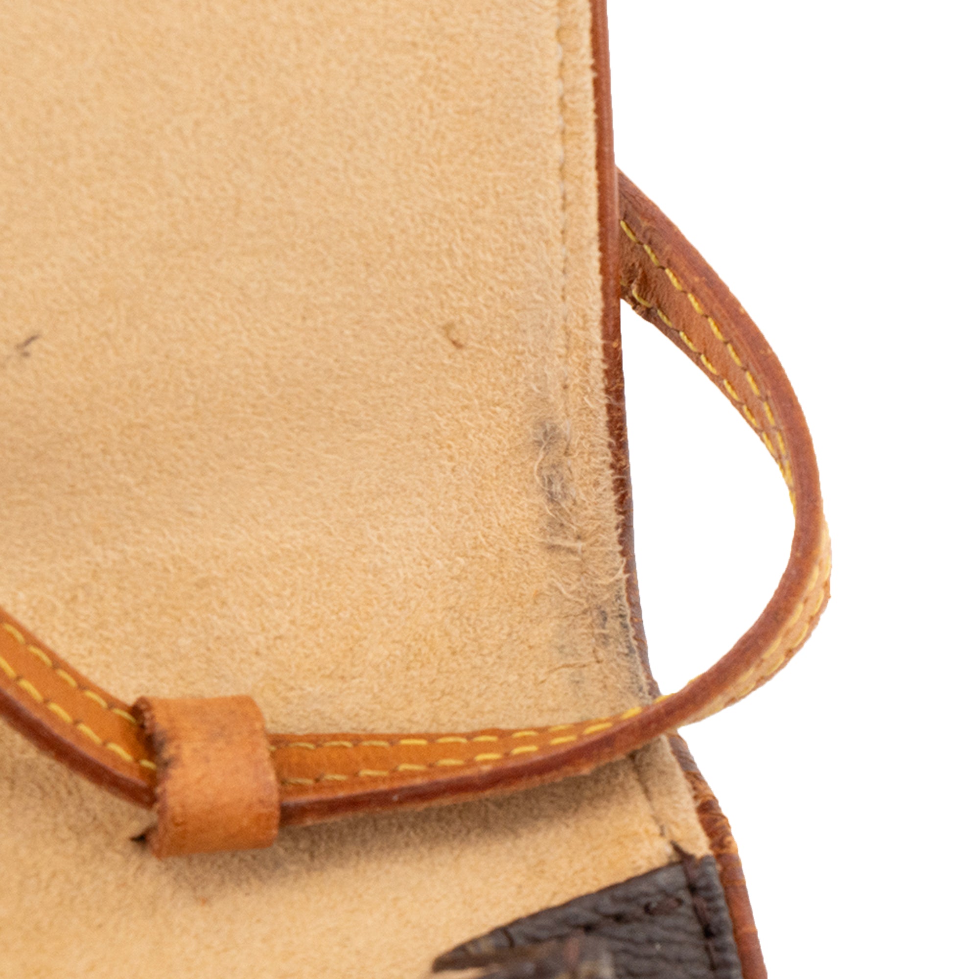 LOUIS VUITTON - Sac à bandoulière Pochette Twin Louis Vuitton en toile enduite monogrammée vintage