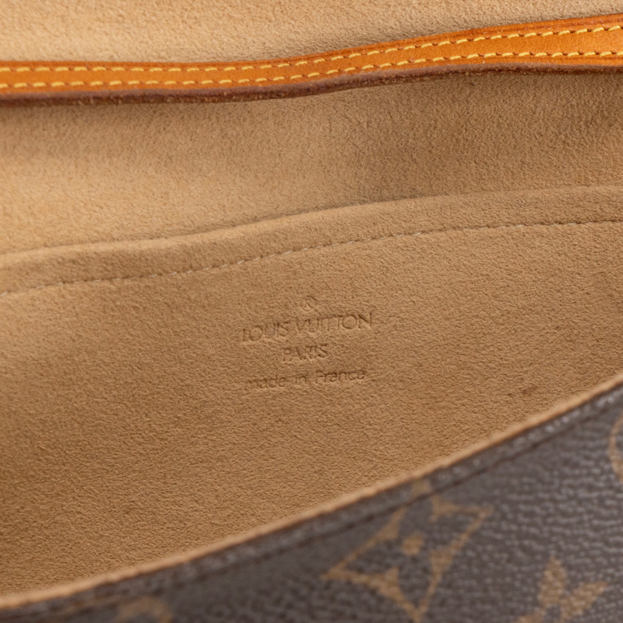 LOUIS VUITTON - Sac à bandoulière Pochette Twin Louis Vuitton en toile enduite monogrammée vintage