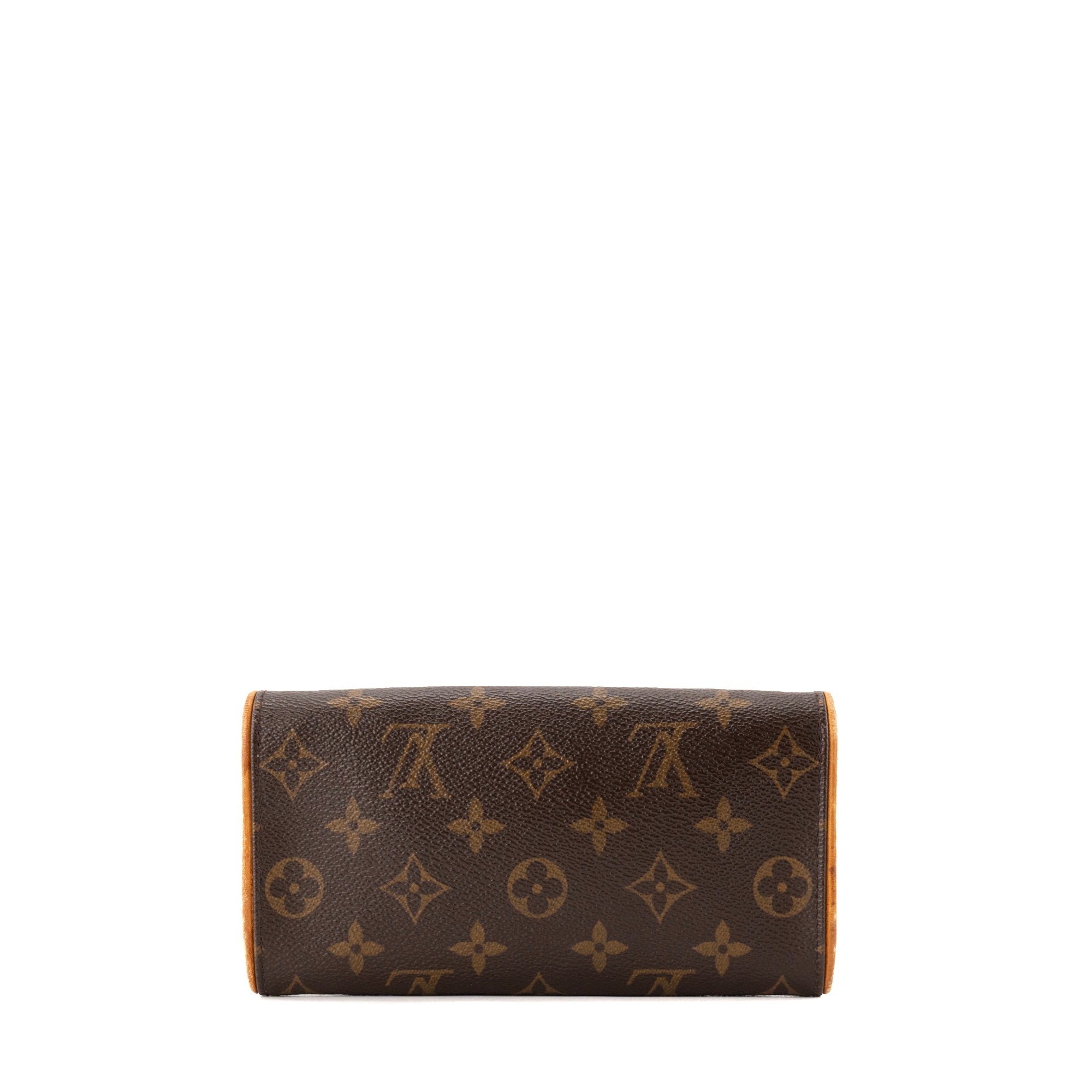 LOUIS VUITTON - Sac à bandoulière Pochette Twin PM Louis Vuitton en toile enduite monogrammée vintage